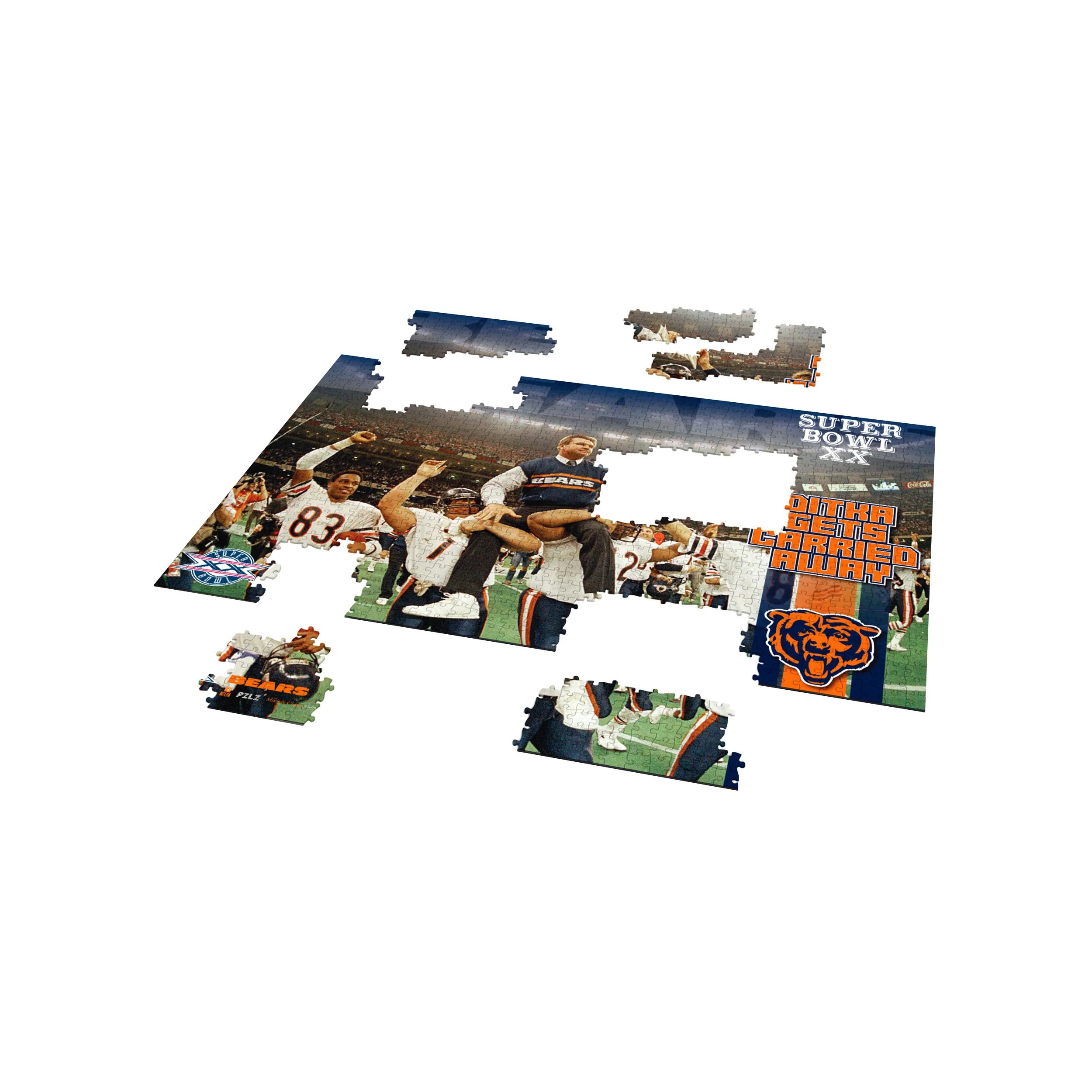 Chicago Bears NFL Mike Ditka Superbowl XX 1000 Piece Jigsaw Puzzle PZLZ - Image 3