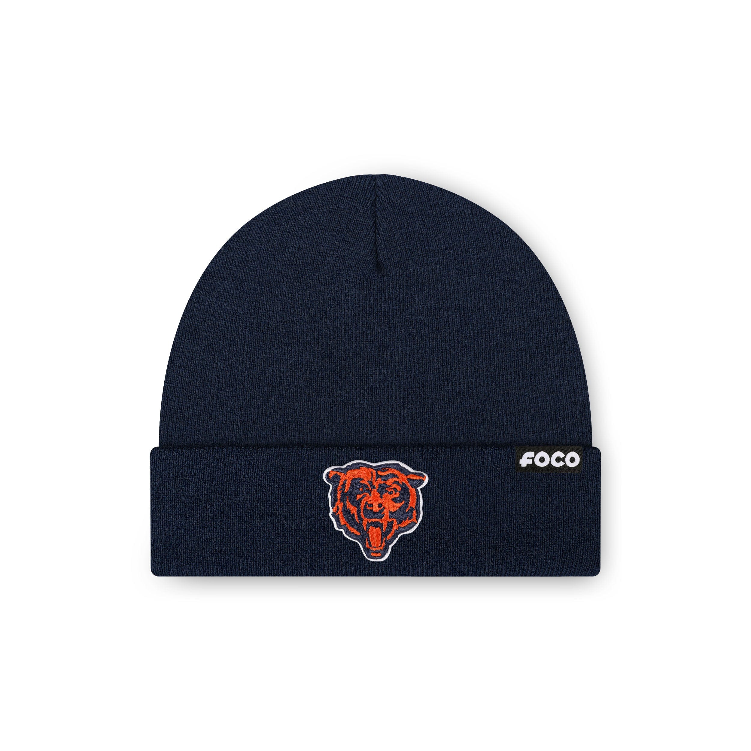 Chicago Bears NFL Navy Basic Primary Logo Beanie