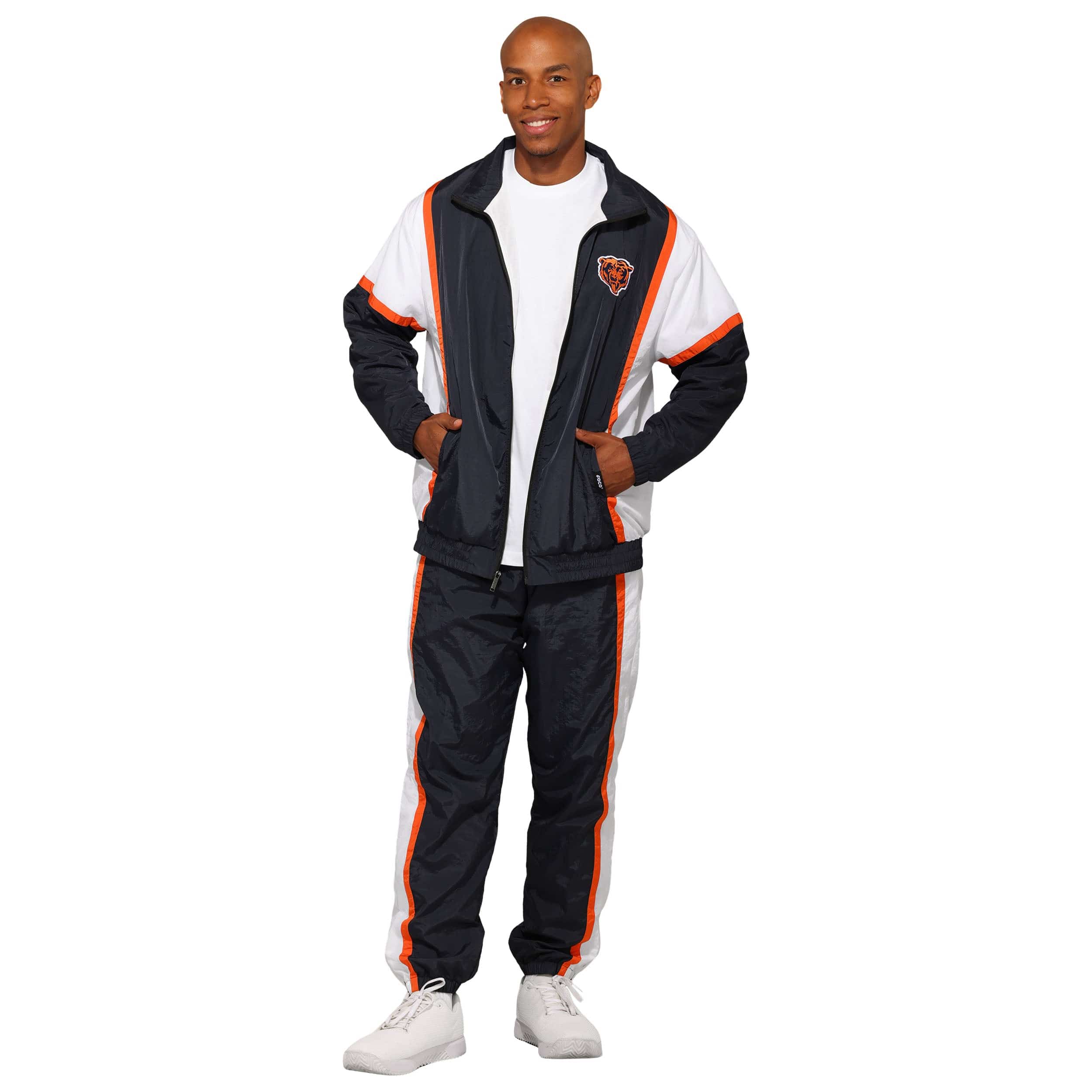 Chicago Bears NFL Nylon Crinkle Gameday Pants - Image 6