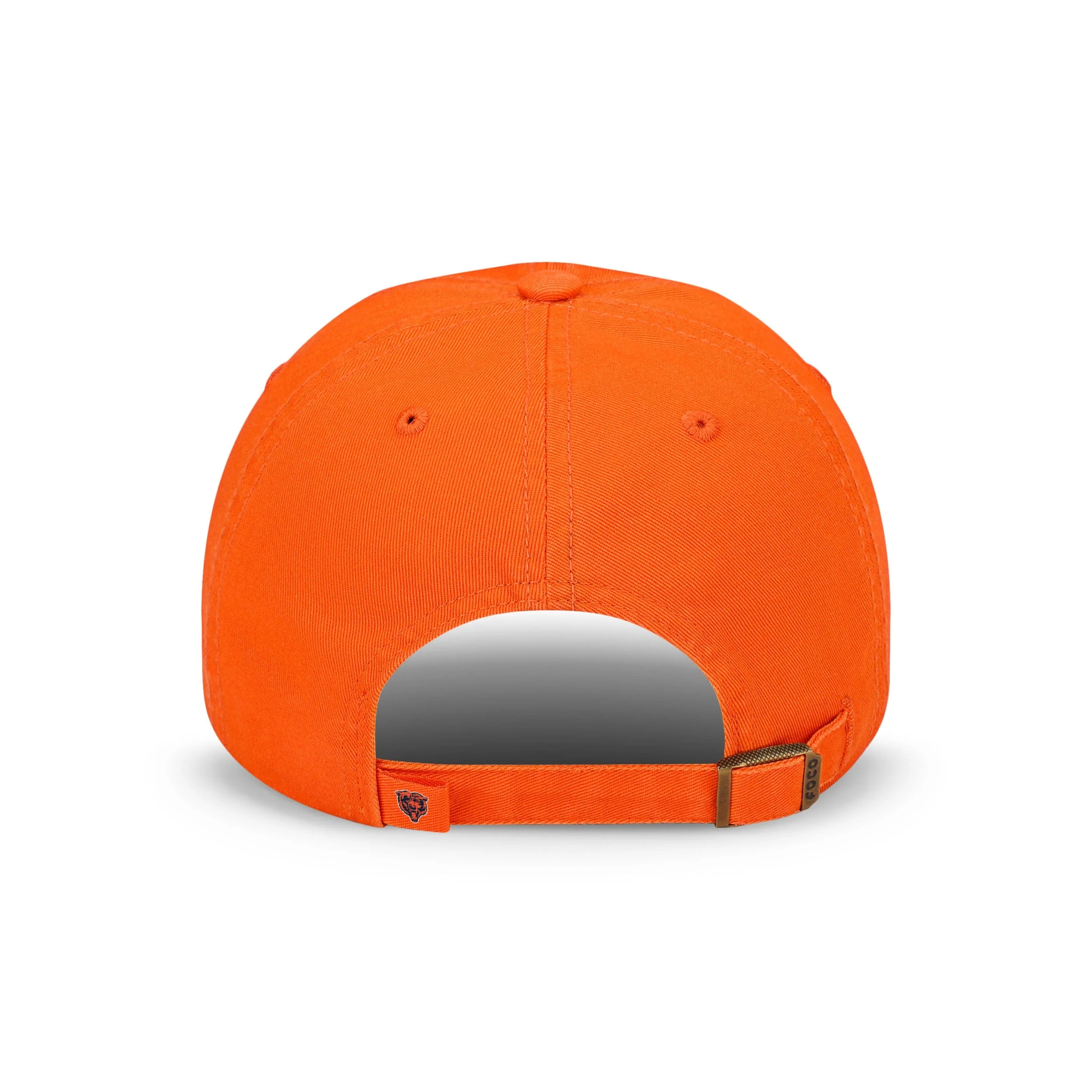 Chicago Bears NFL Orange Primary Logo Casual Cap - Image 3