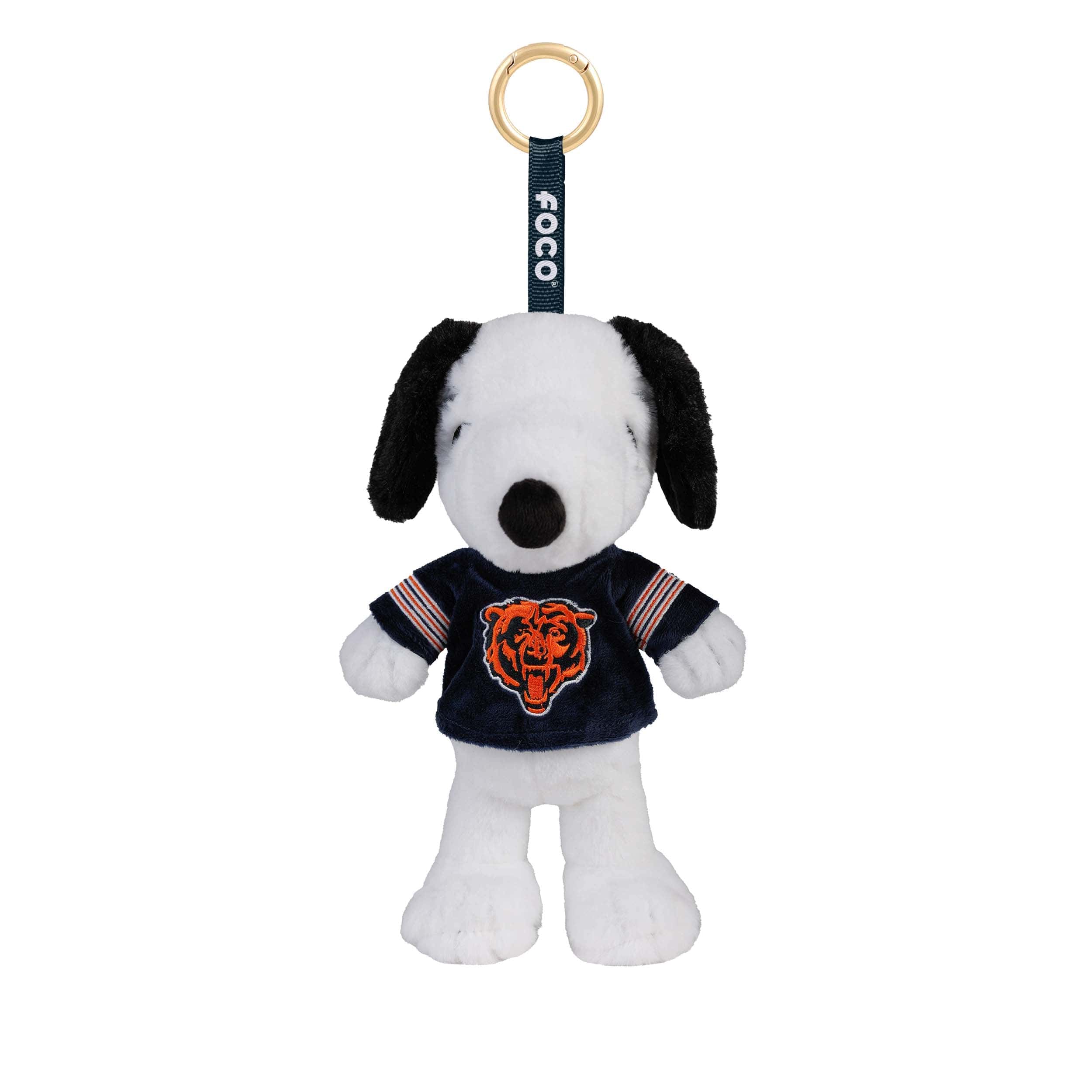 Chicago Bears NFL Plush Snoopy Peanuts Bag Charm Keychain (PREORDER - SHIPS IN AUGUST) - Image 2