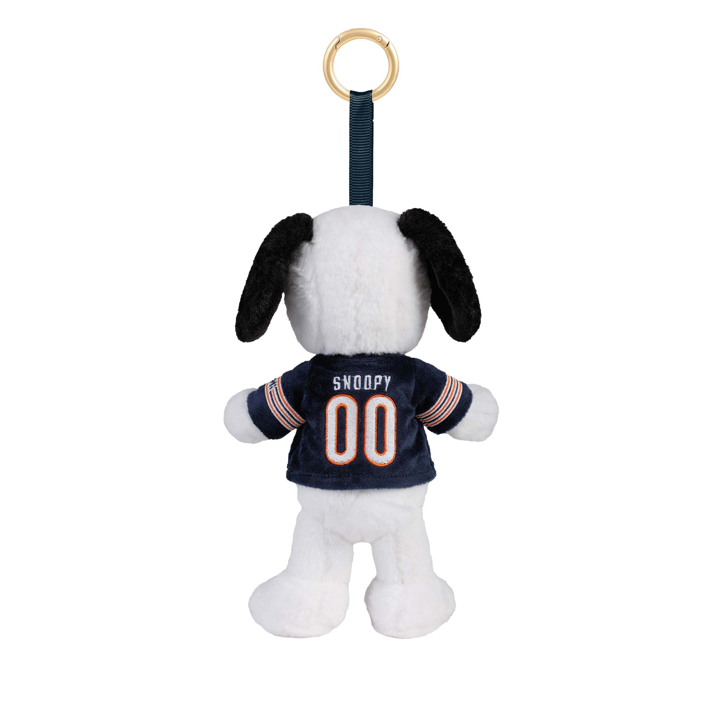 Chicago Bears NFL Plush Snoopy Peanuts Bag Charm Keychain (PREORDER - SHIPS IN AUGUST) - Image 3