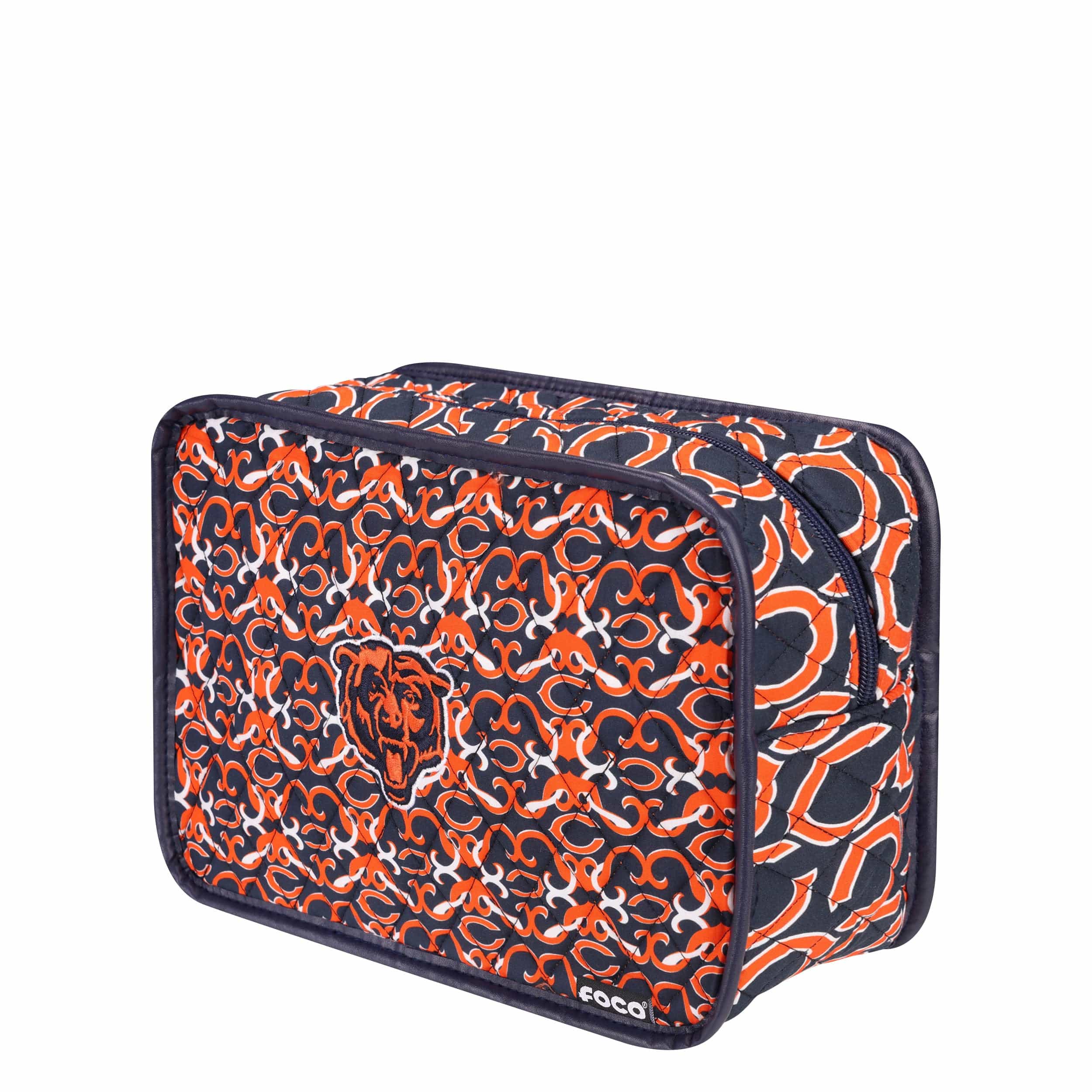 Chicago Bears NFL Quilted Printed Cosmetic Bag