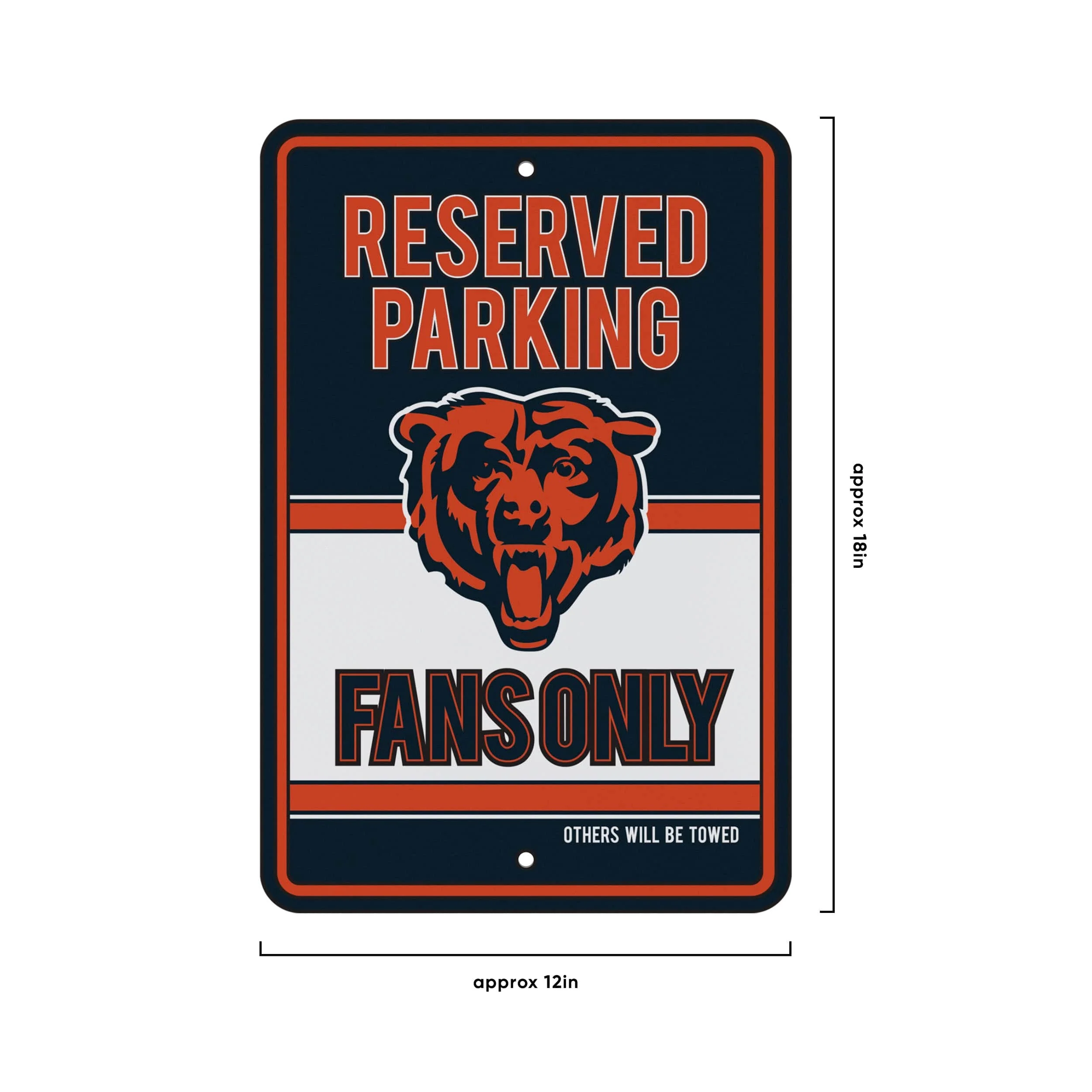 Chicago Bears NFL Road Sign - Image 4