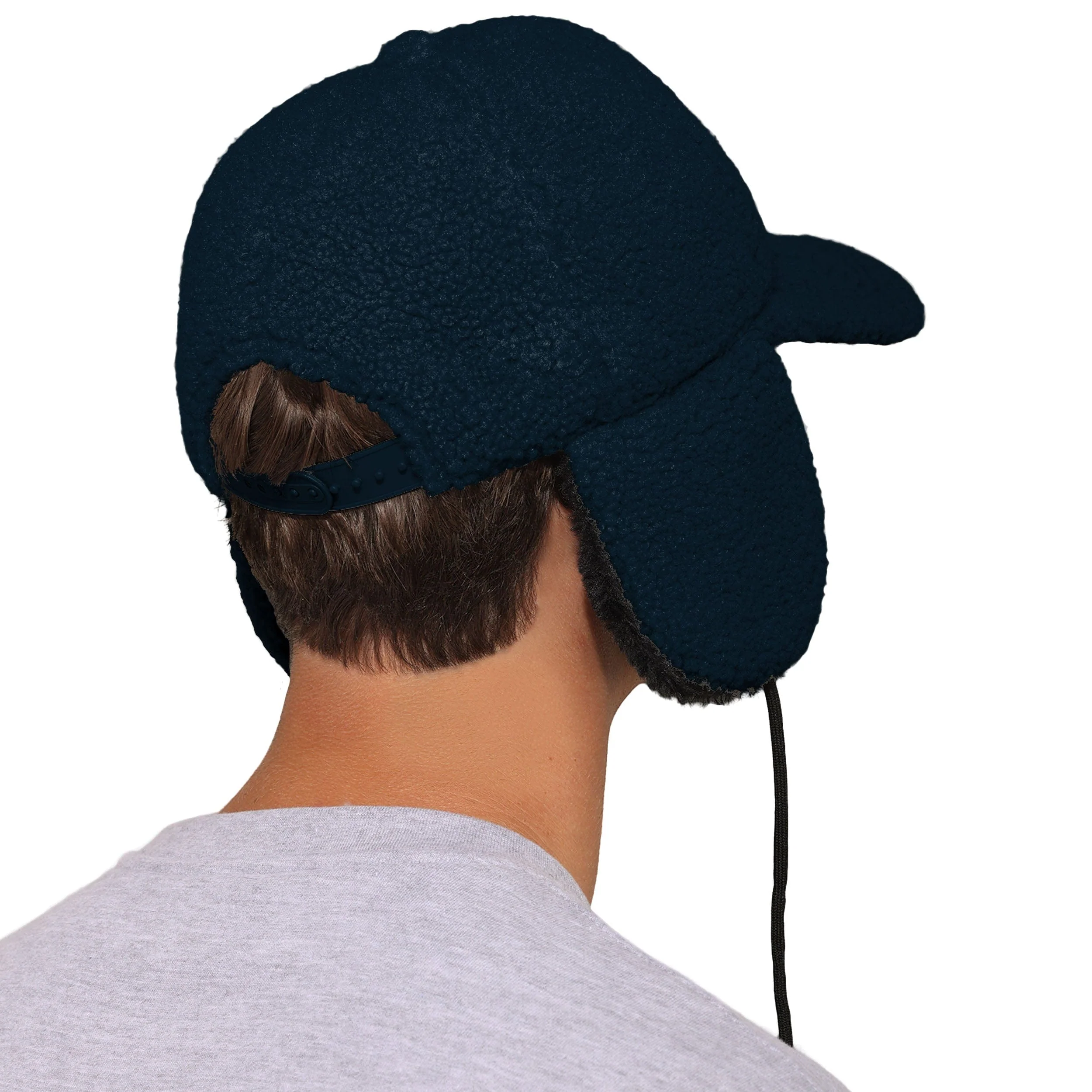Chicago Bears NFL Sherpa Trapper Cap - Image 4