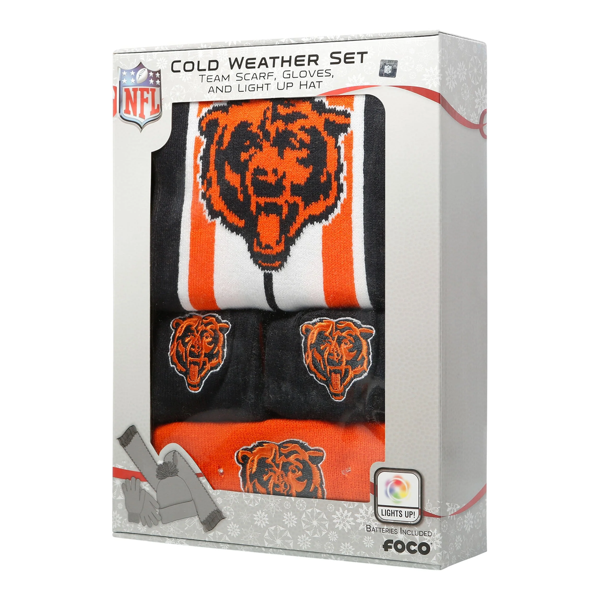 Chicago Bears NFL Snow Stealer Cold Weather Set - Image 5