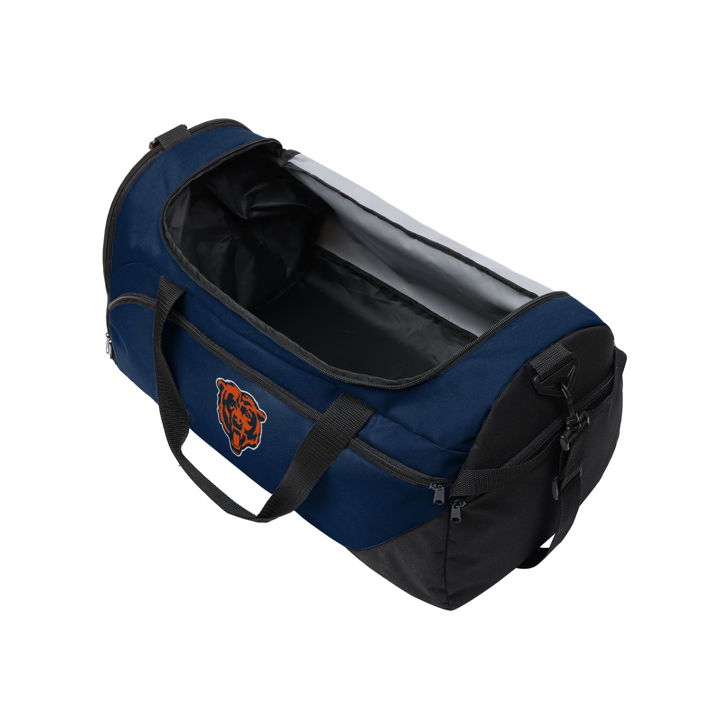 Chicago Bears NFL Solid Big Logo Duffle Bag - Image 3