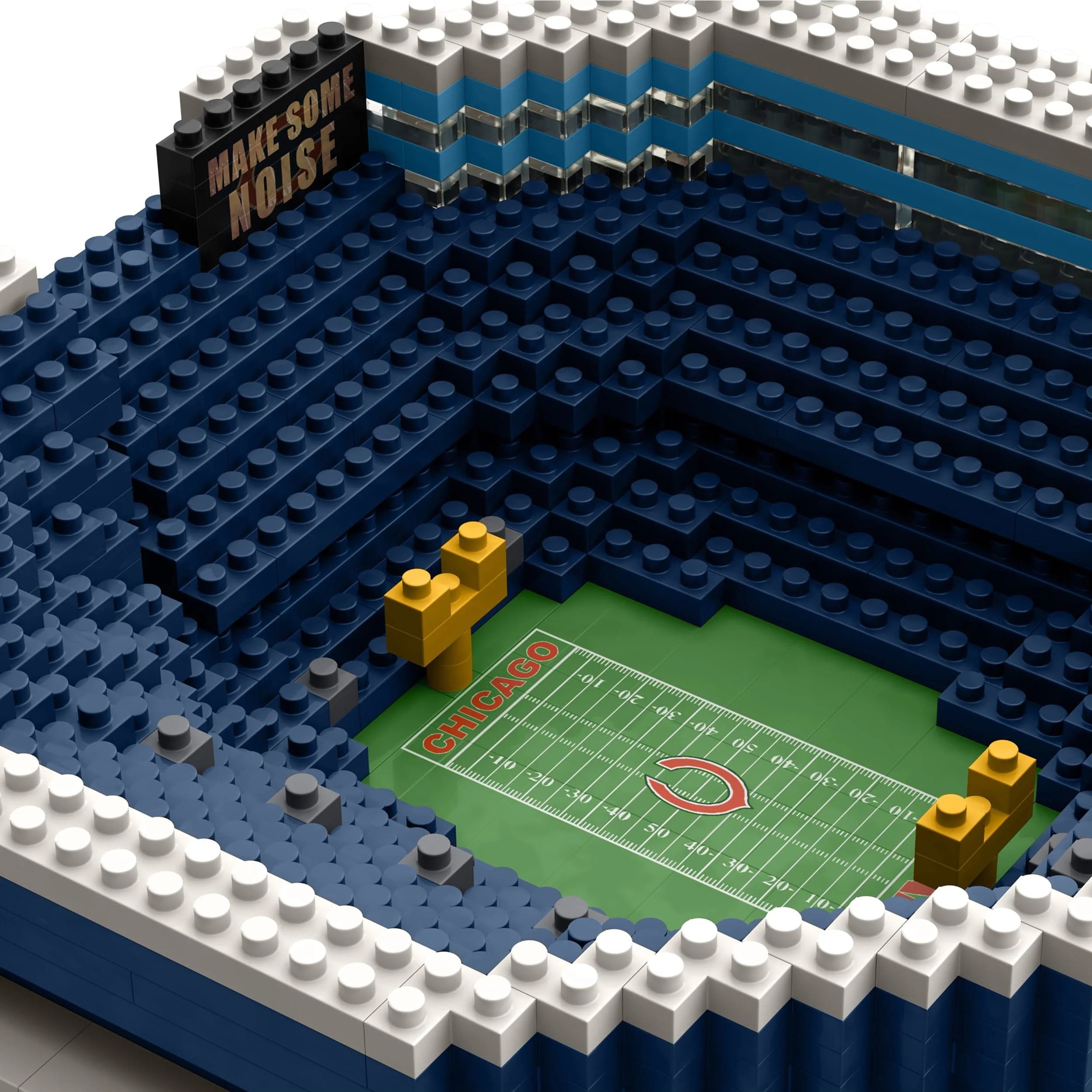 Chicago Bears NFL Mini BRXLZ Stadium - Soldier Field - Image 6