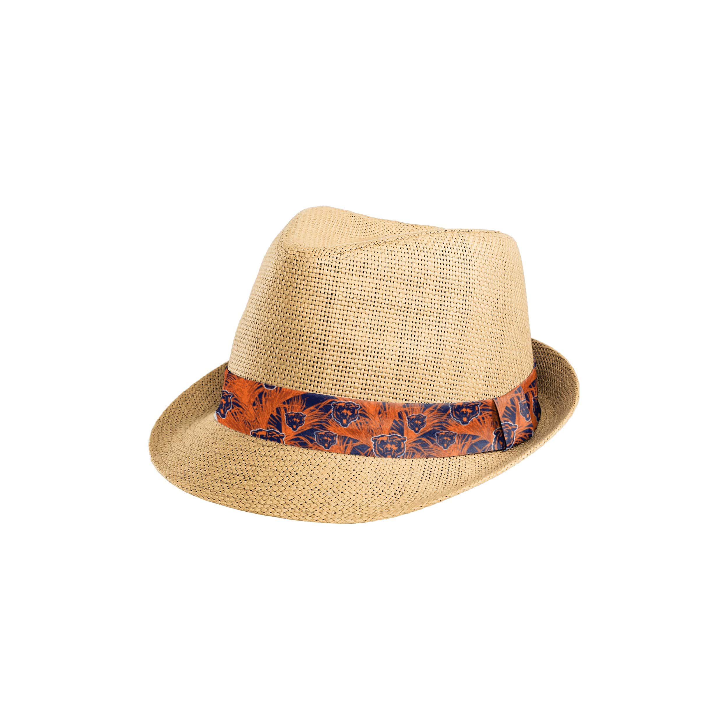 Chicago Bears NFL Trilby Straw Hat