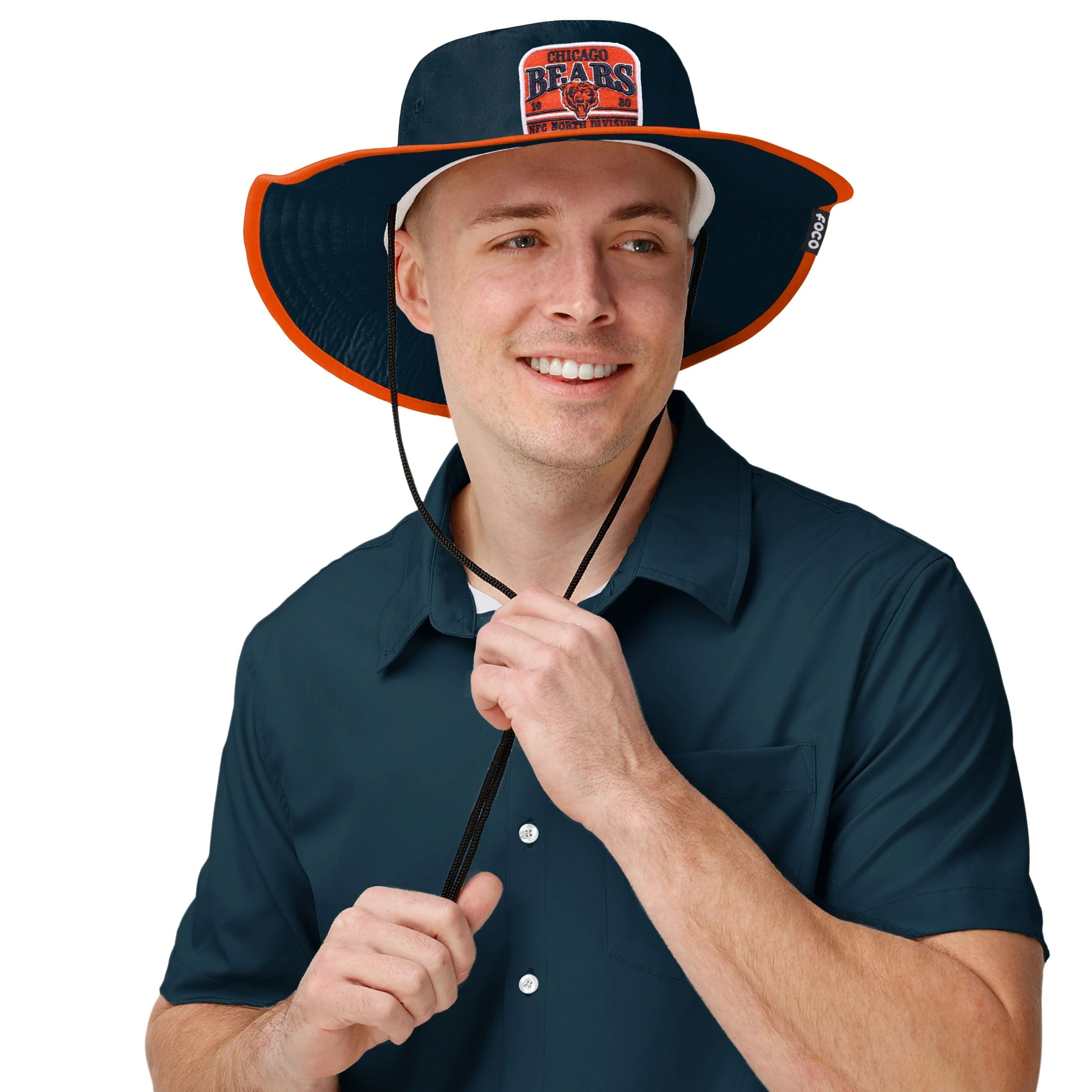 Chicago Bears NFL Truckstop Patch Boonie Hat - Image 3