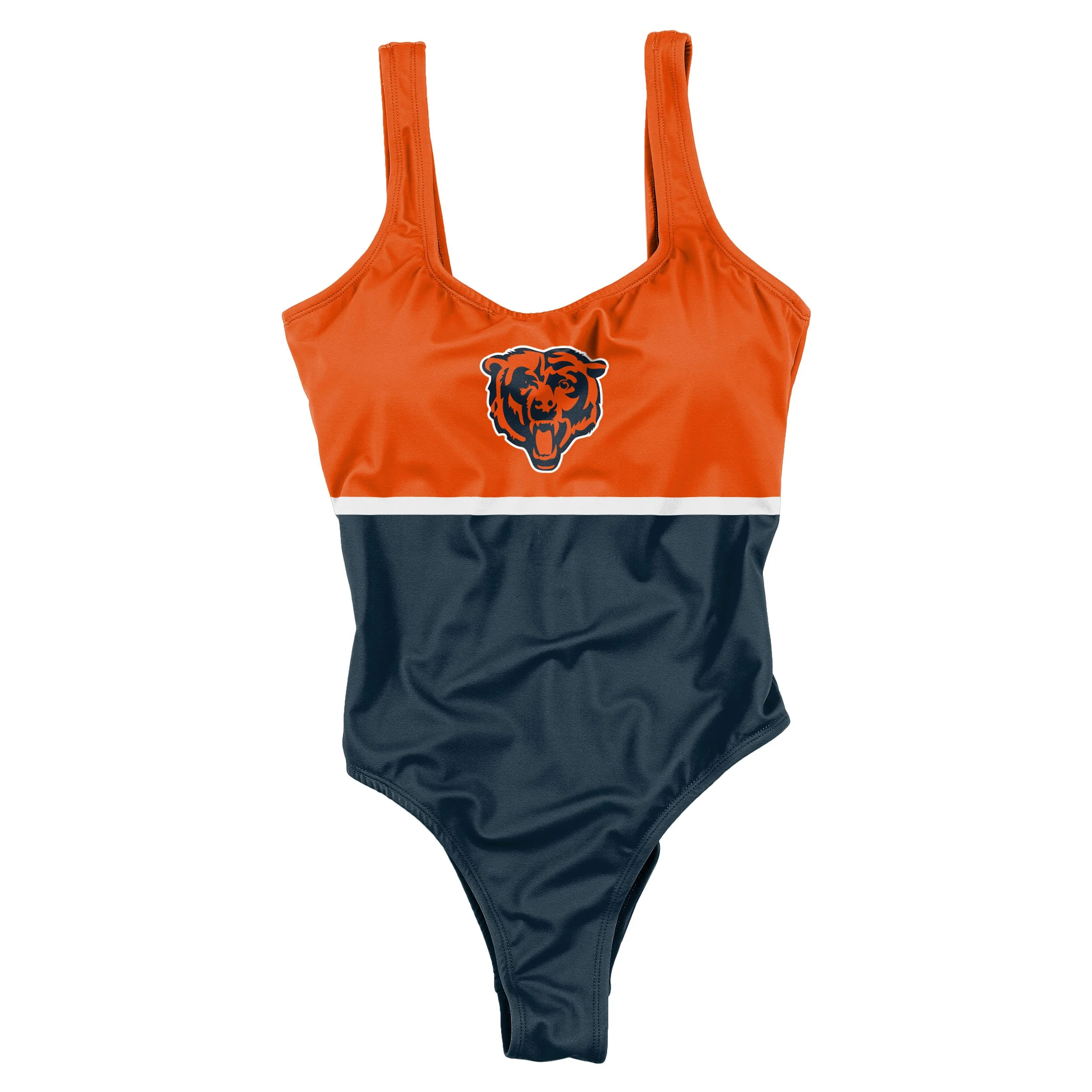 Chicago Bears NFL Womens Beach Day One Piece Bathing Suit - Image 3