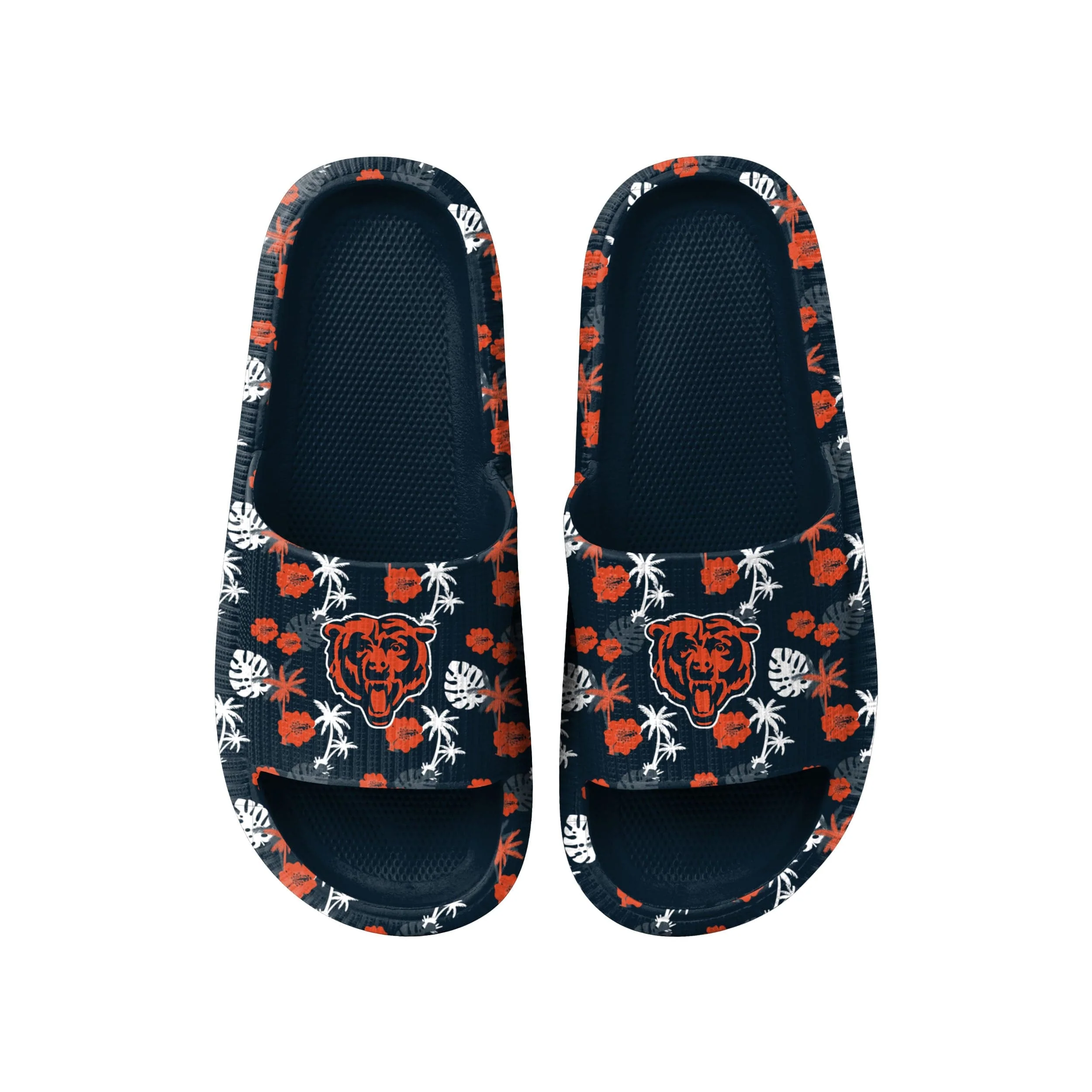 Chicago Bears NFL Womens Floral Pillow Slide - Image 2