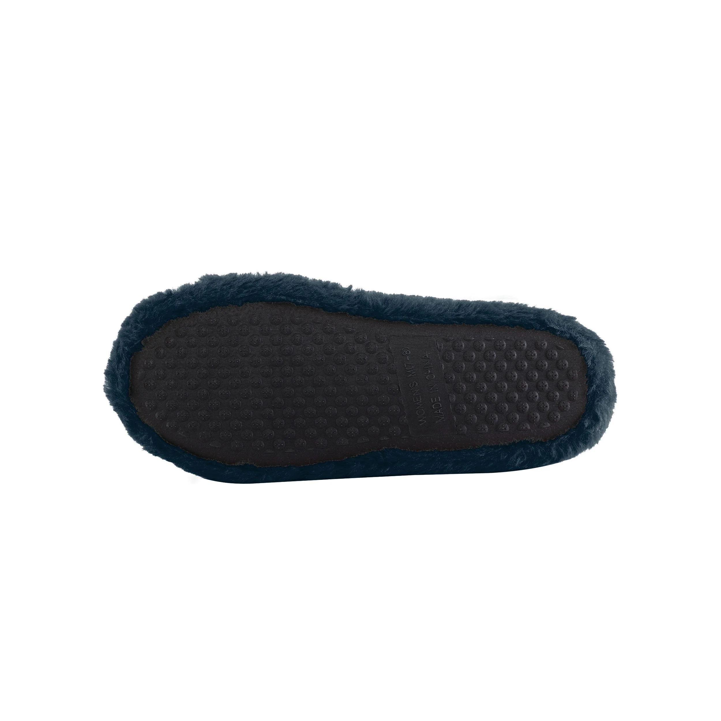 Chicago Bears NFL Womens Heel Strap Wordmark Fur Slide - Image 5