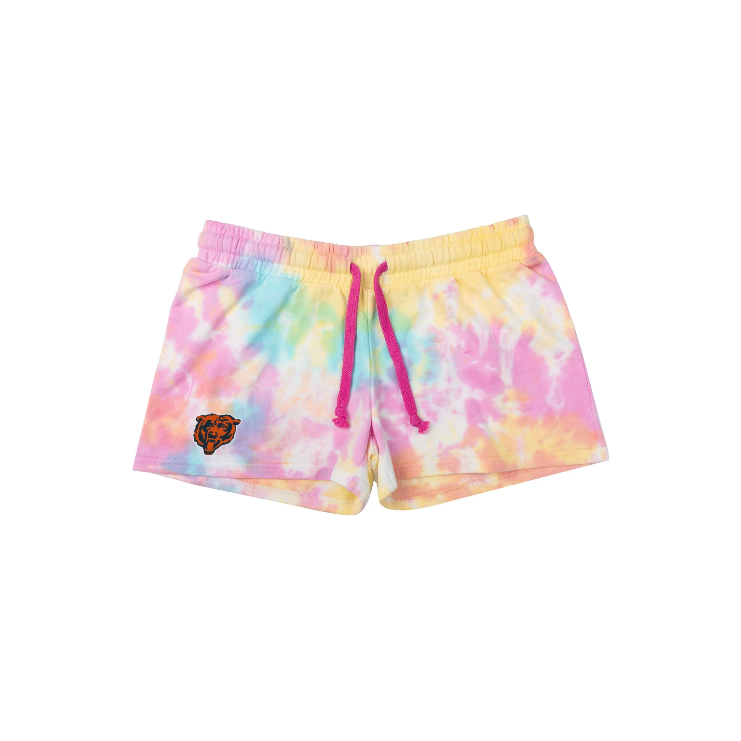 Chicago Bears NFL Womens Pastel Tie-Dye Blast Lounge Shorts - Image 3