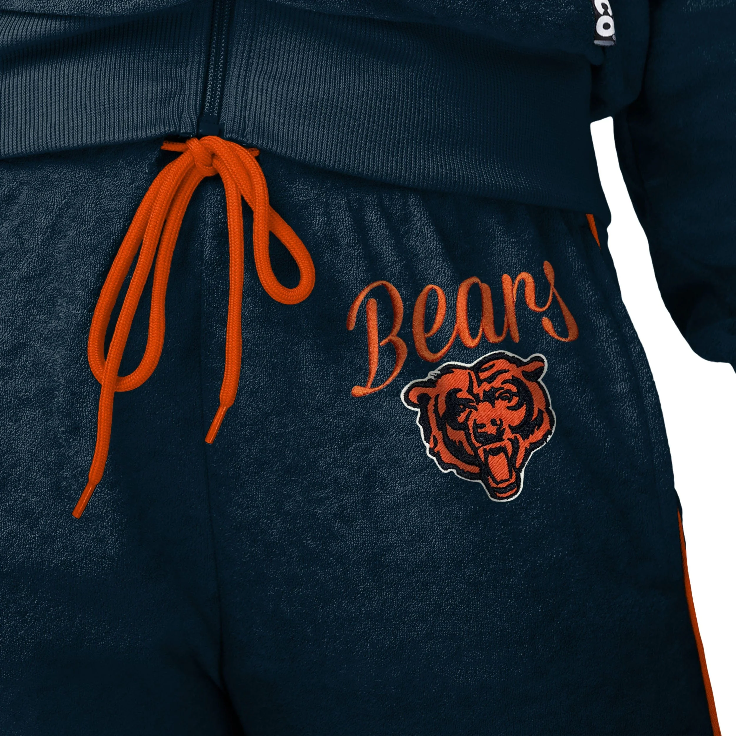 Chicago Bears NFL Womens Terry Knit Joggers - Image 3