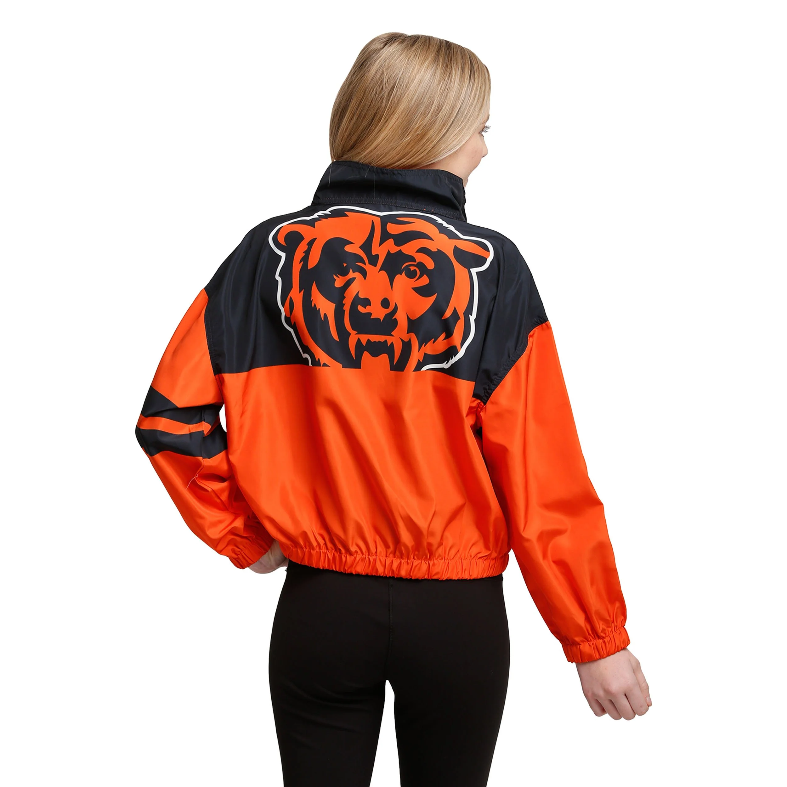 Chicago Bears NFL Womens Winning Play Windbreaker - Image 2