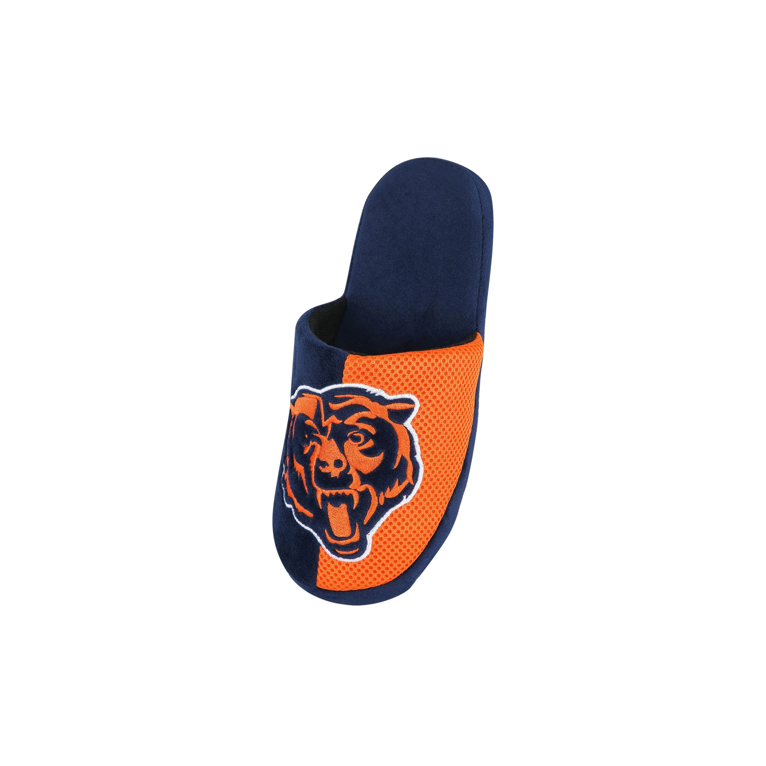 Chicago Bears NFL Youth Logo Staycation Slippers - Image 3