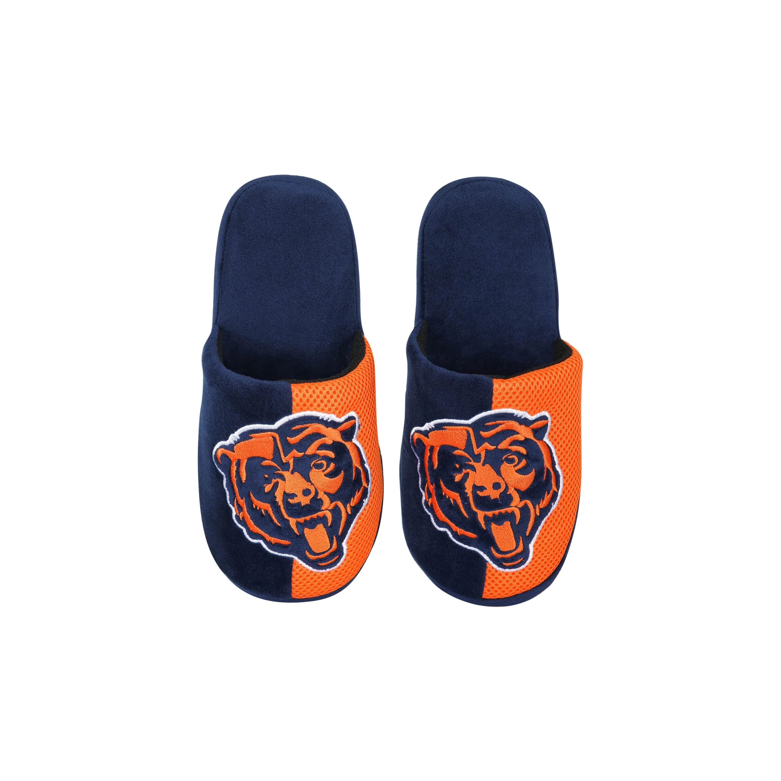 Chicago Bears NFL Youth Logo Staycation Slippers - Image 4