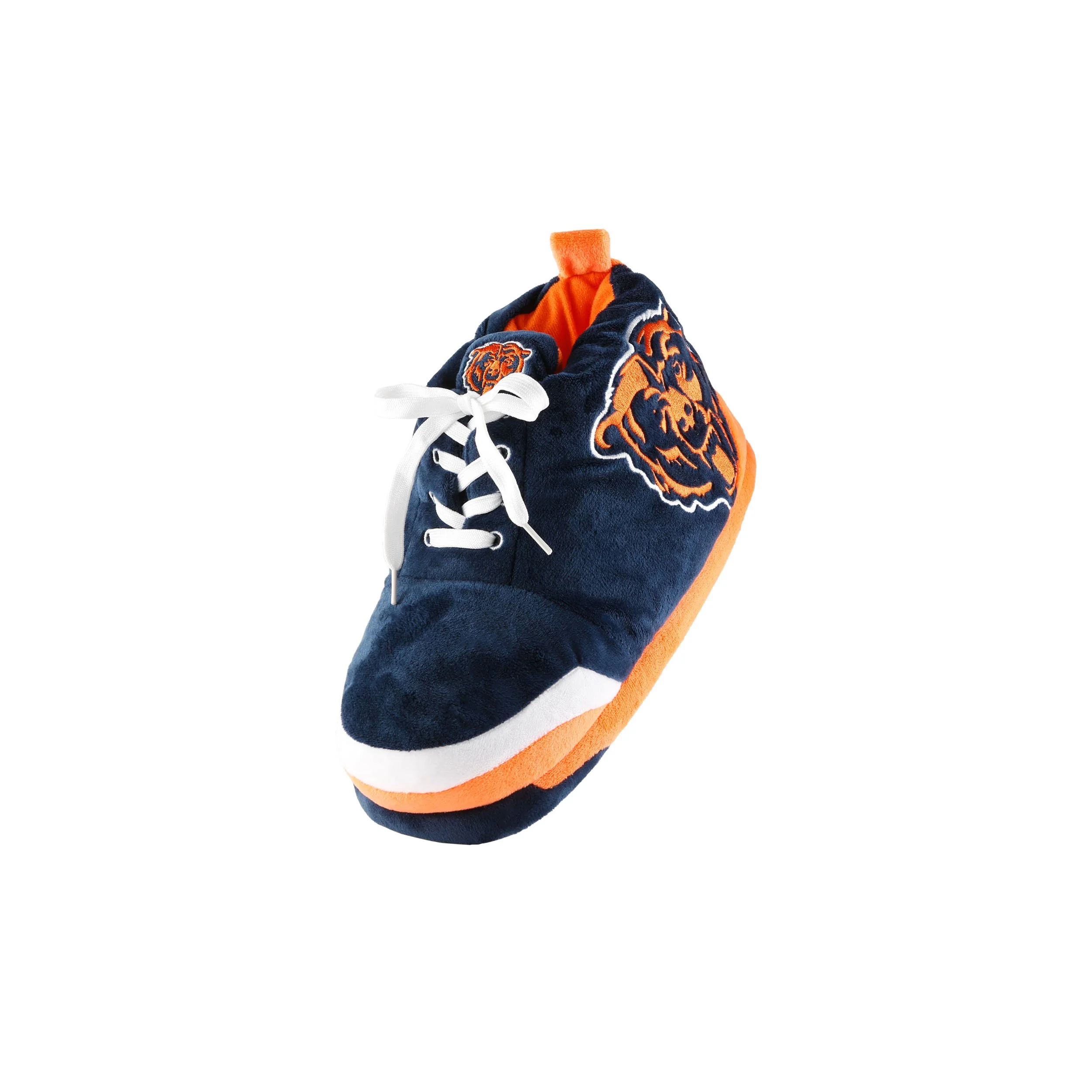 Chicago Bears NFL Youth Plush Sneaker Slippers - Image 3