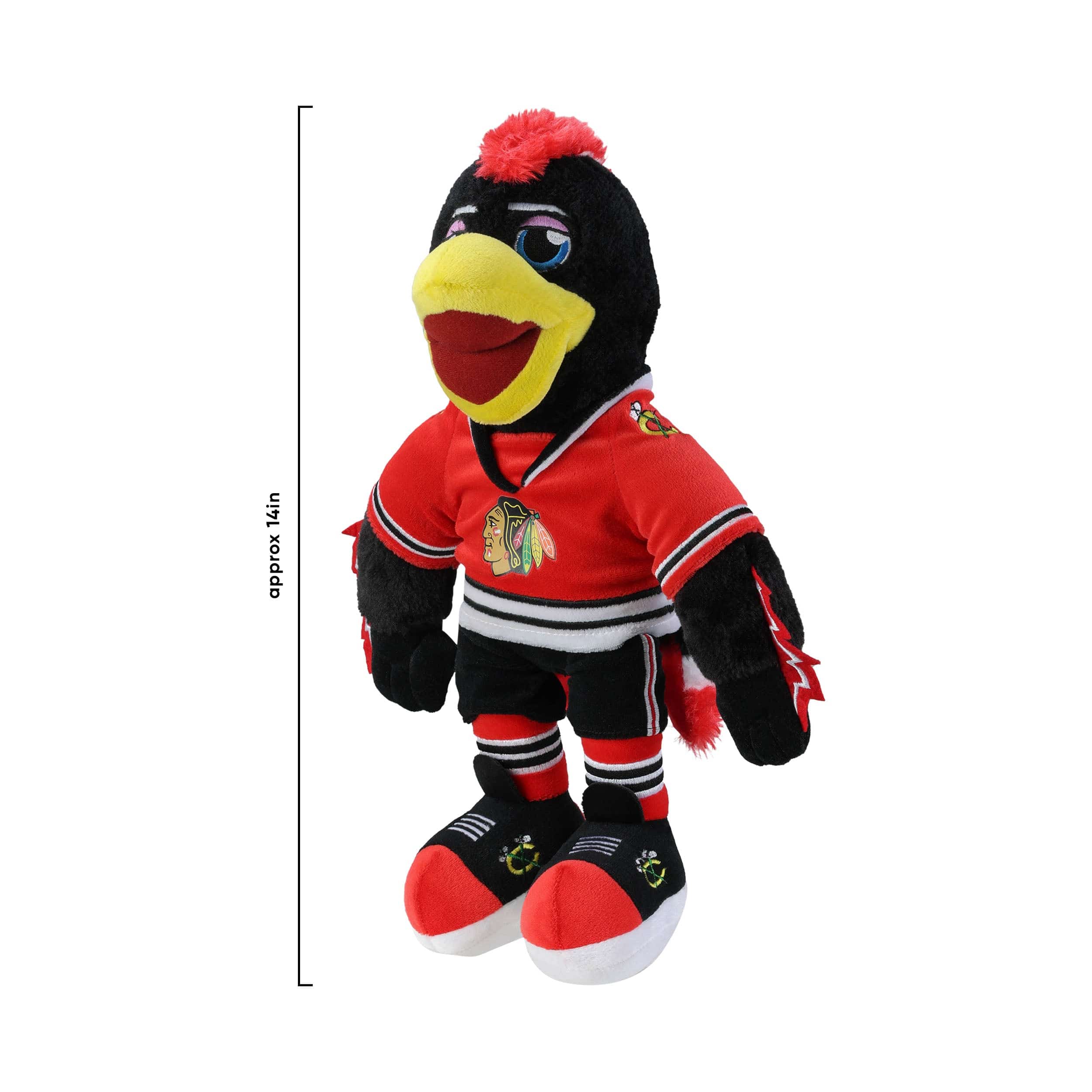 Chicago Blackhawks NHL Tommy Hawk Large Plush Mascot - Image 2