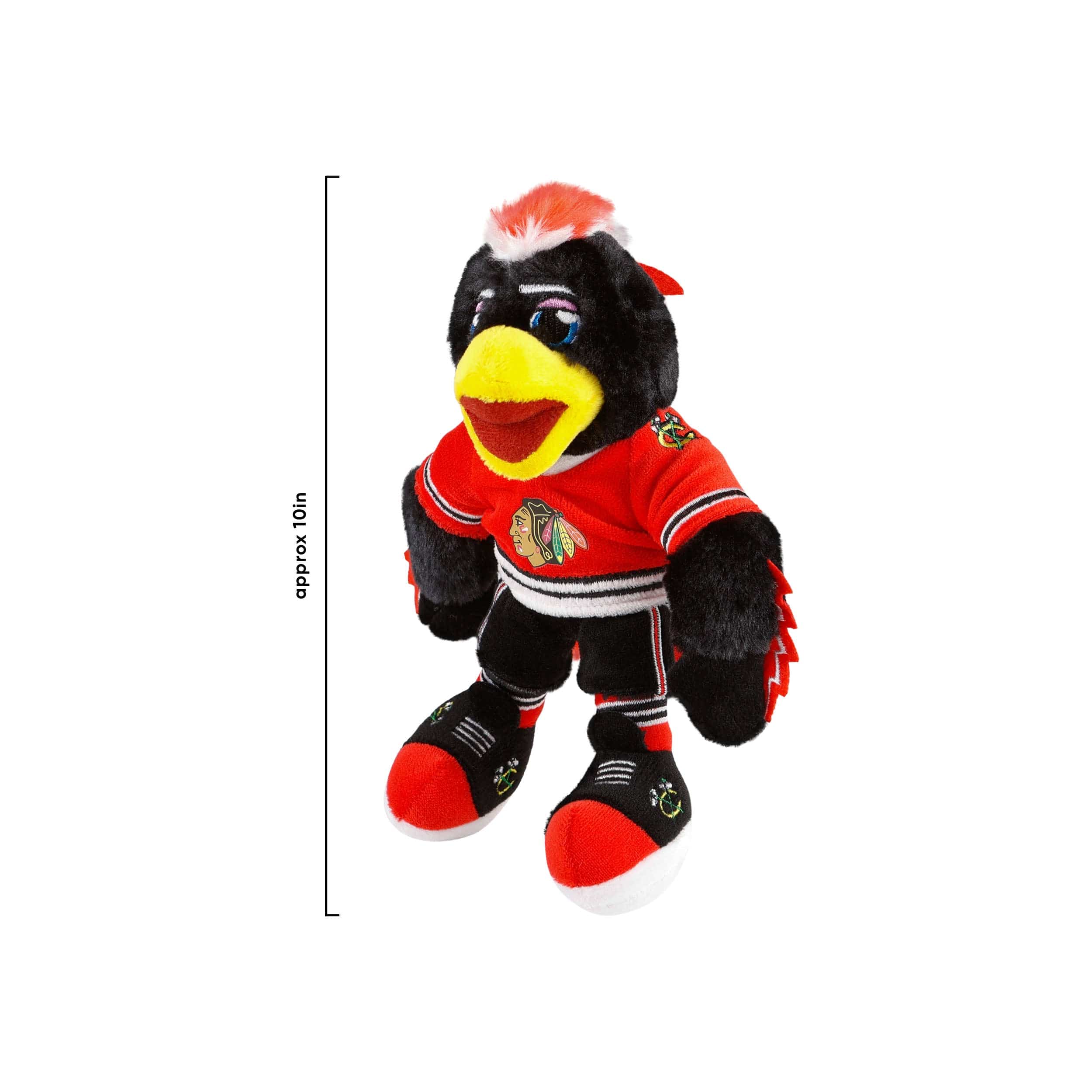 Chicago Blackhawks NHL Tommy Hawk Small Plush Mascot - Image 2