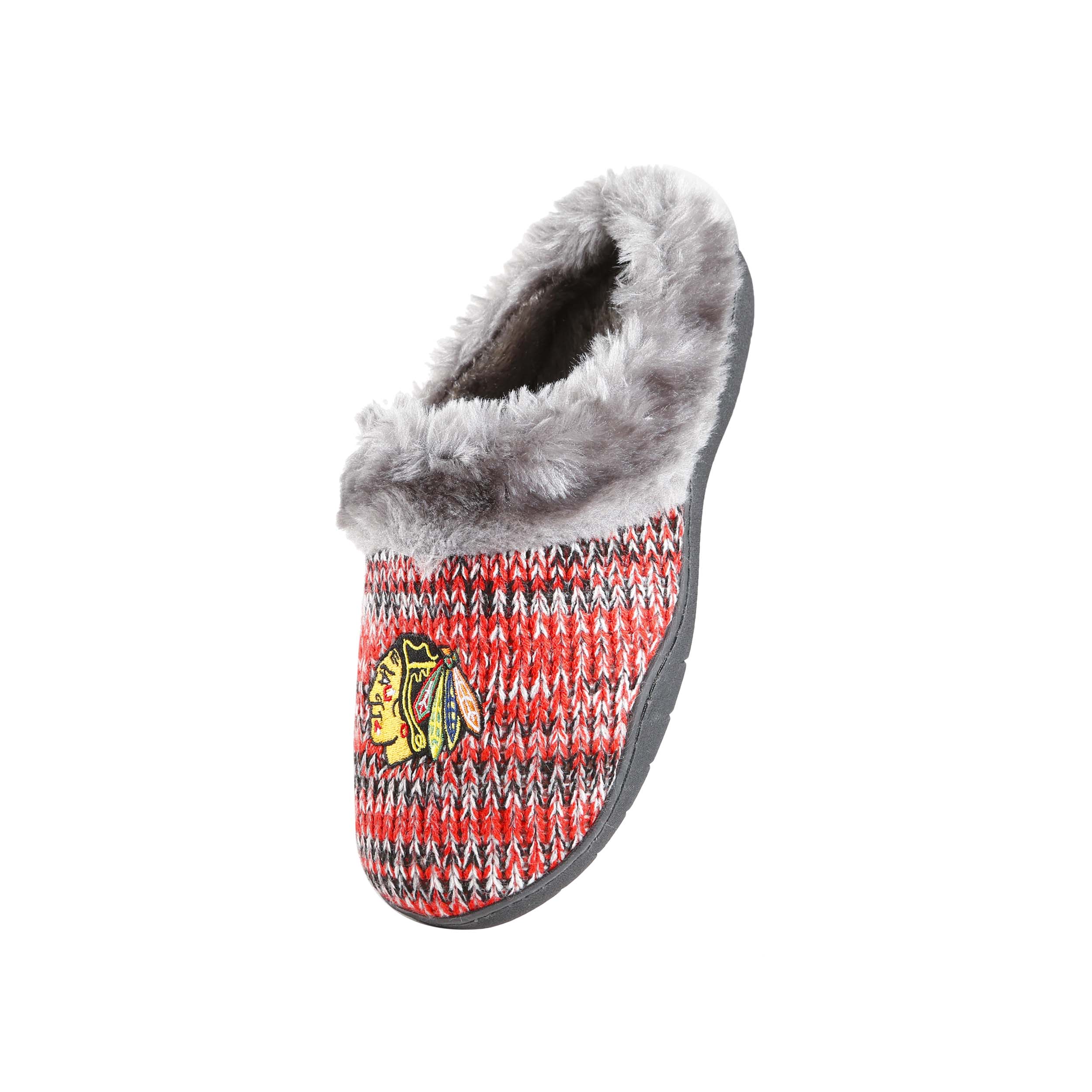 Chicago Blackhawks NHL Womens Peak Slide Slippers - Image 3