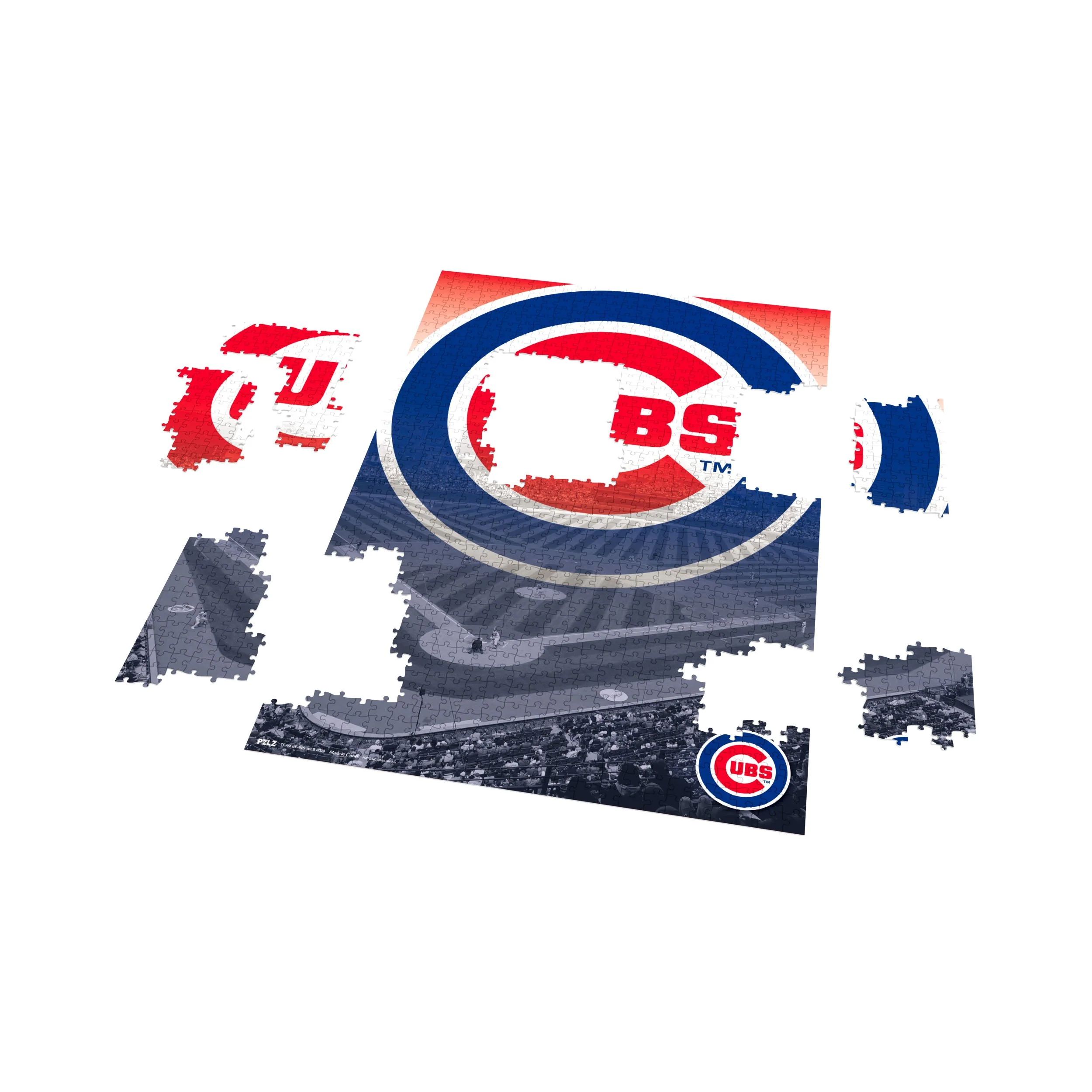 Chicago Cubs MLB 1000 Piece Jigsaw Puzzle PZLZ Stadium - Wrigley Field - Image 3