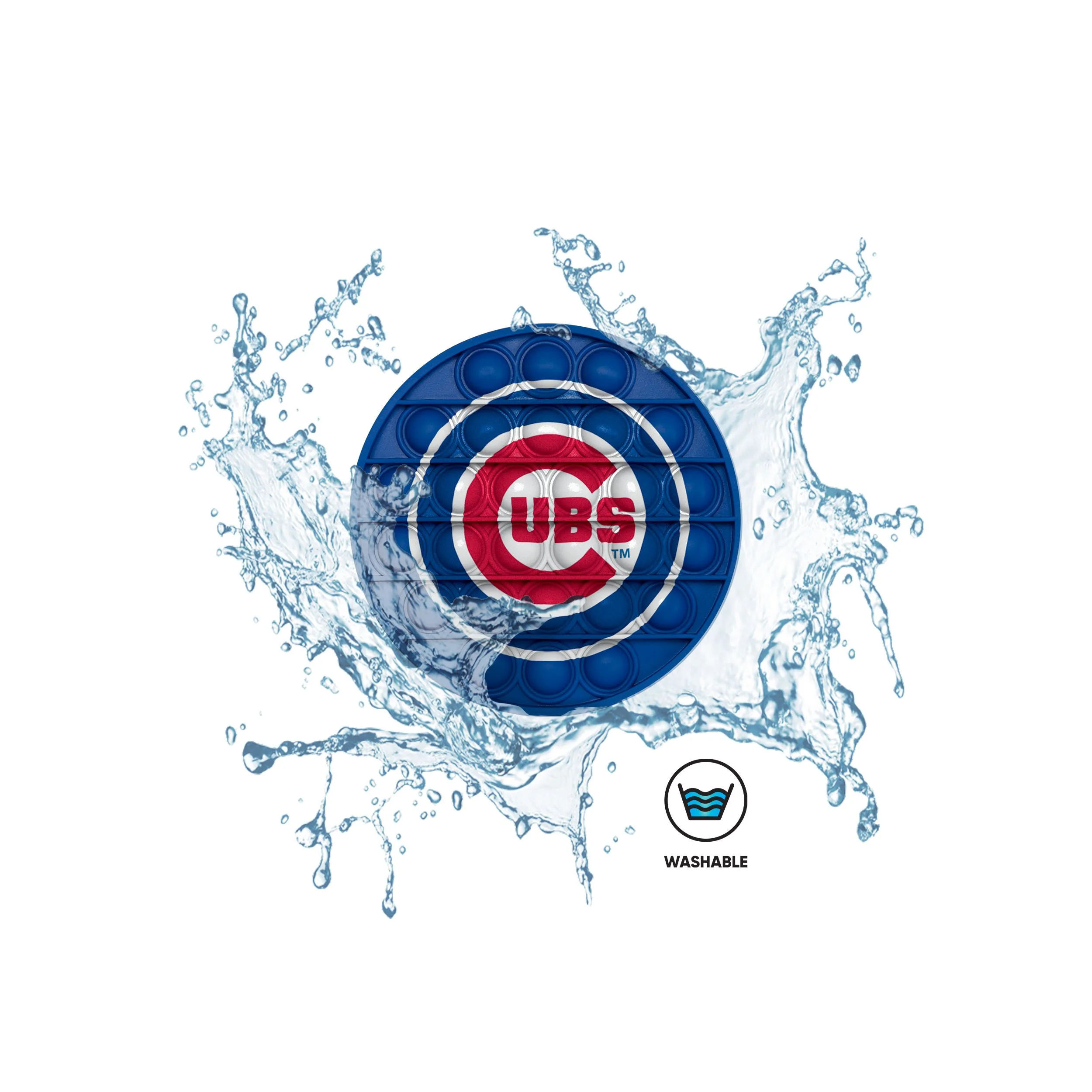 Chicago Cubs MLB 2 Pack Ball & Square Push-Itz Fidget - Image 5