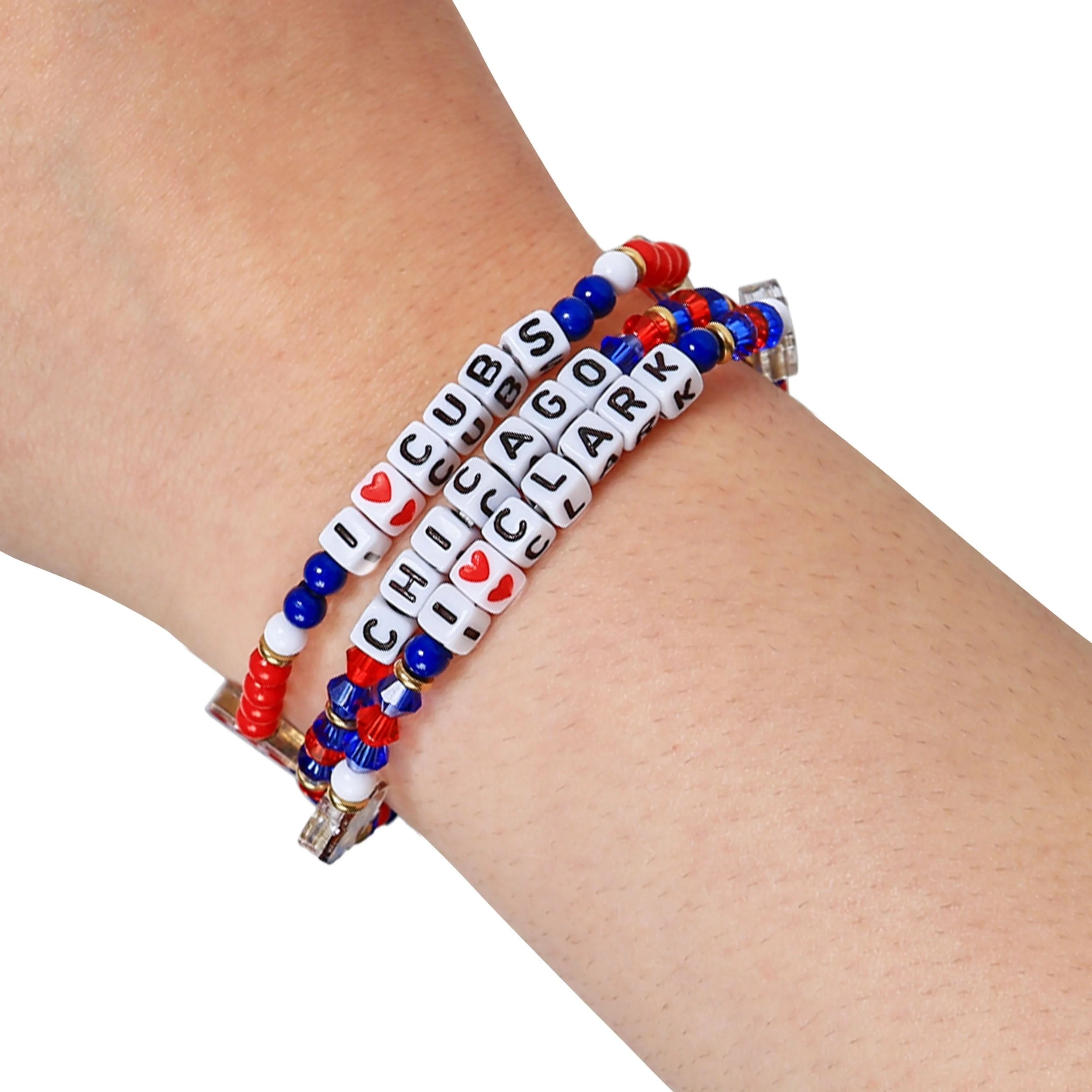 Chicago Cubs MLB 3 Pack Friendship Bracelet - Image 4