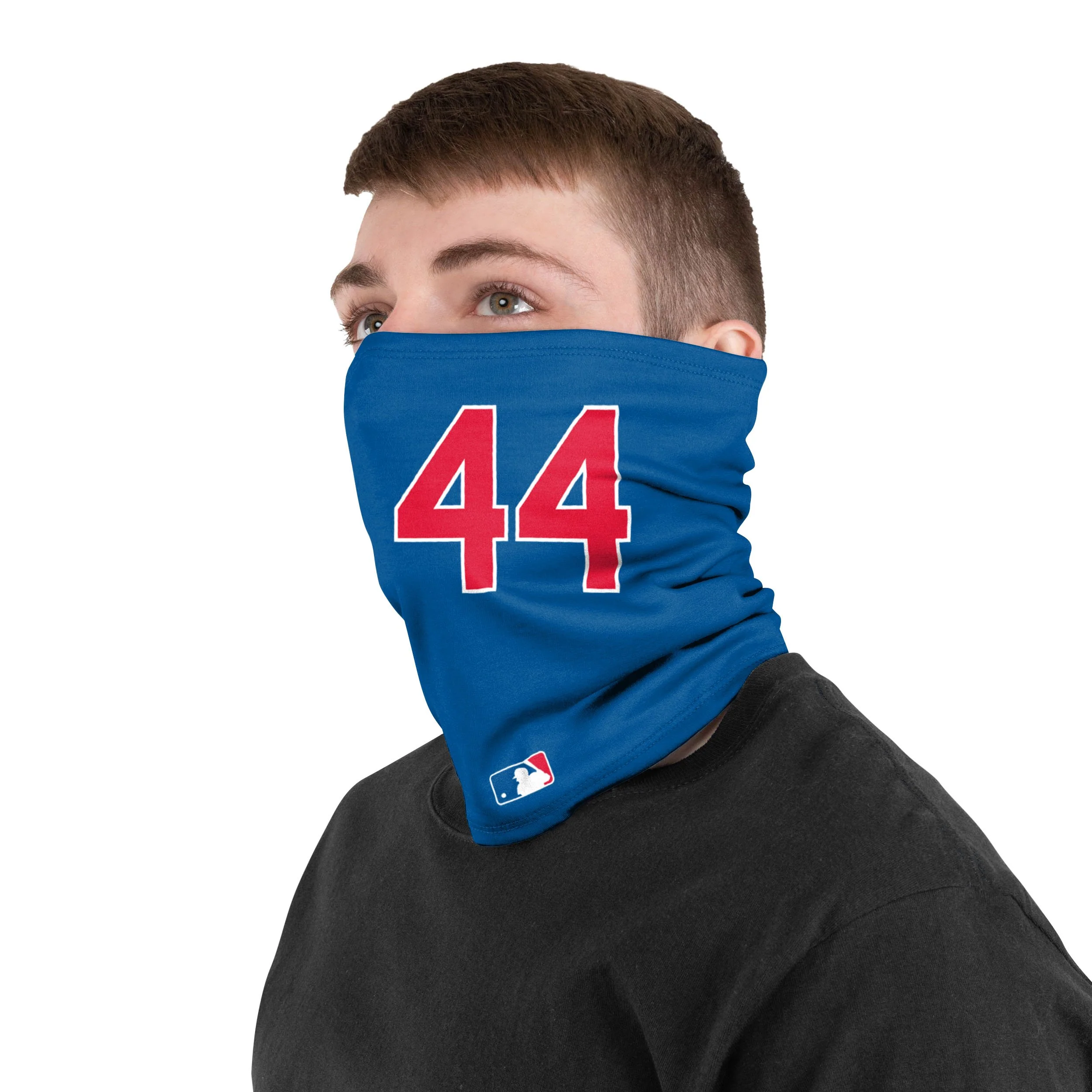 Chicago Cubs MLB Anthony Rizzo On-Field Blue UV Gaiter Scarf - Image 3