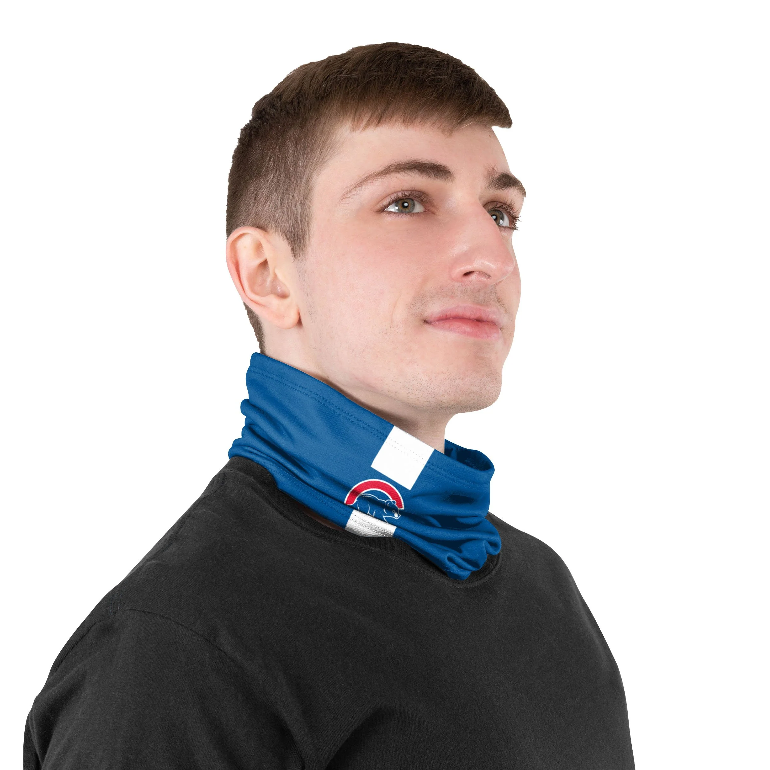 Chicago Cubs MLB Anthony Rizzo On-Field Blue UV Gaiter Scarf - Image 4