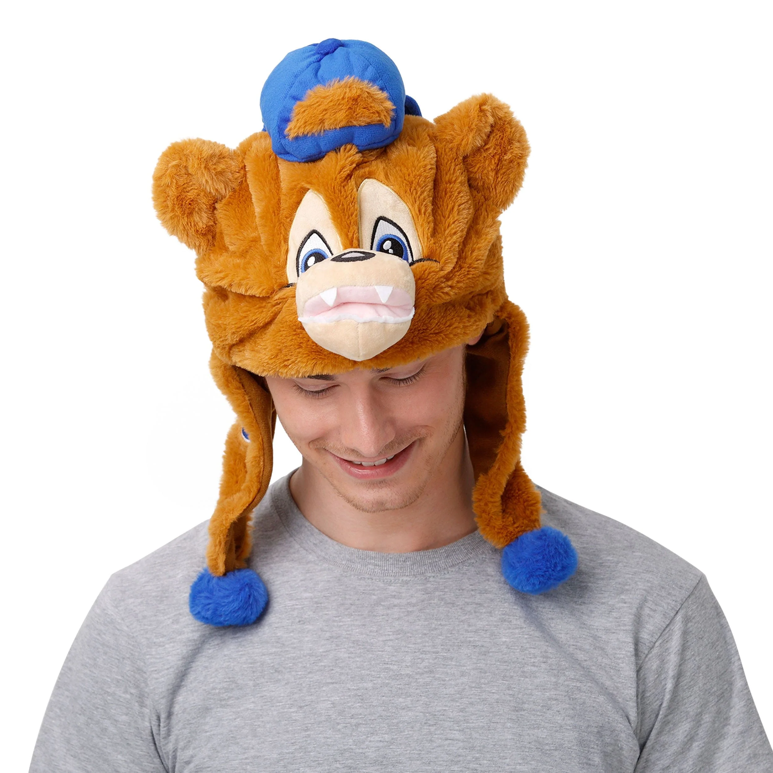 Chicago Cubs MLB Clark Mascot Plush Hat - Image 4