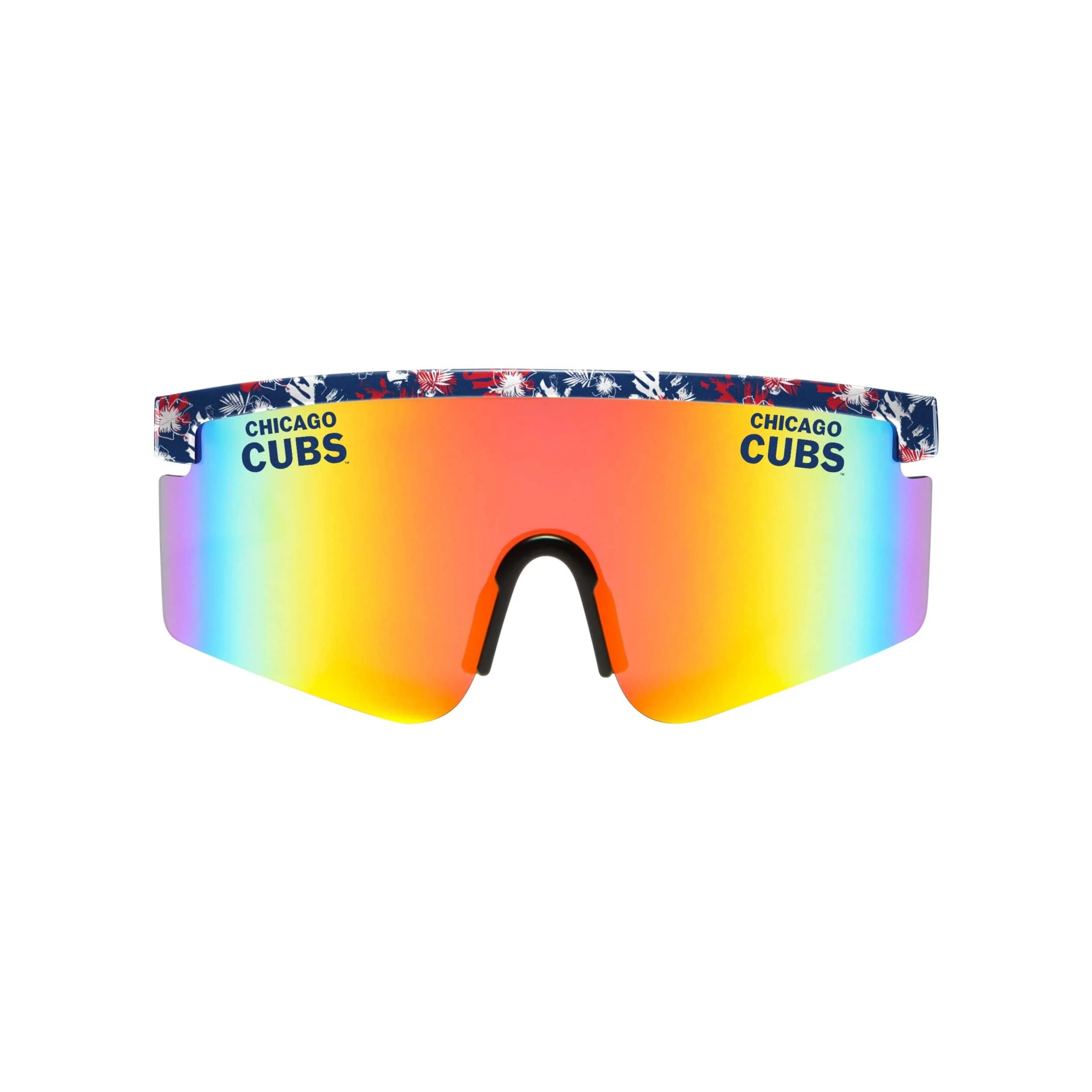 Chicago Cubs MLB Floral Large Frame Sunglasses - Image 2