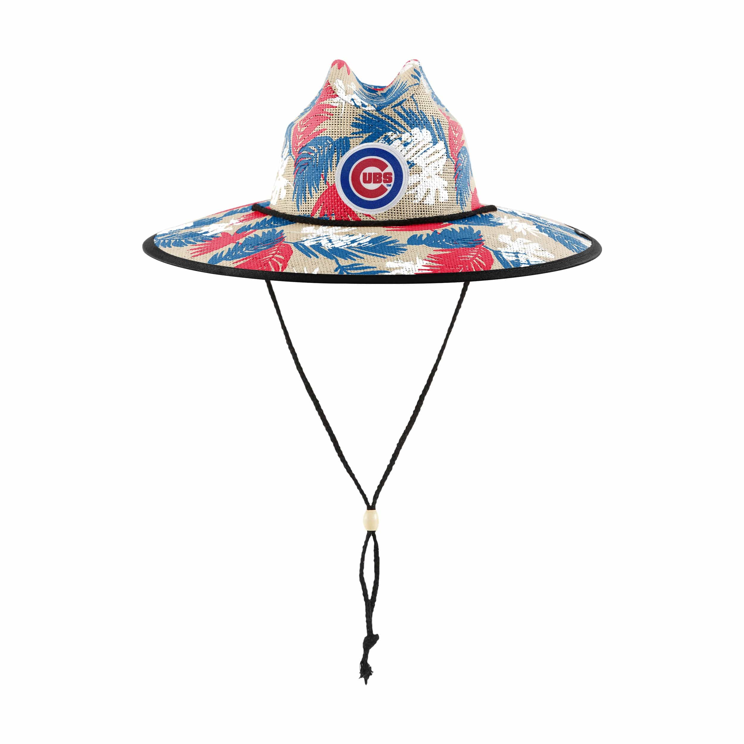 Chicago Cubs MLB Floral Printed Straw Hat - Image 3