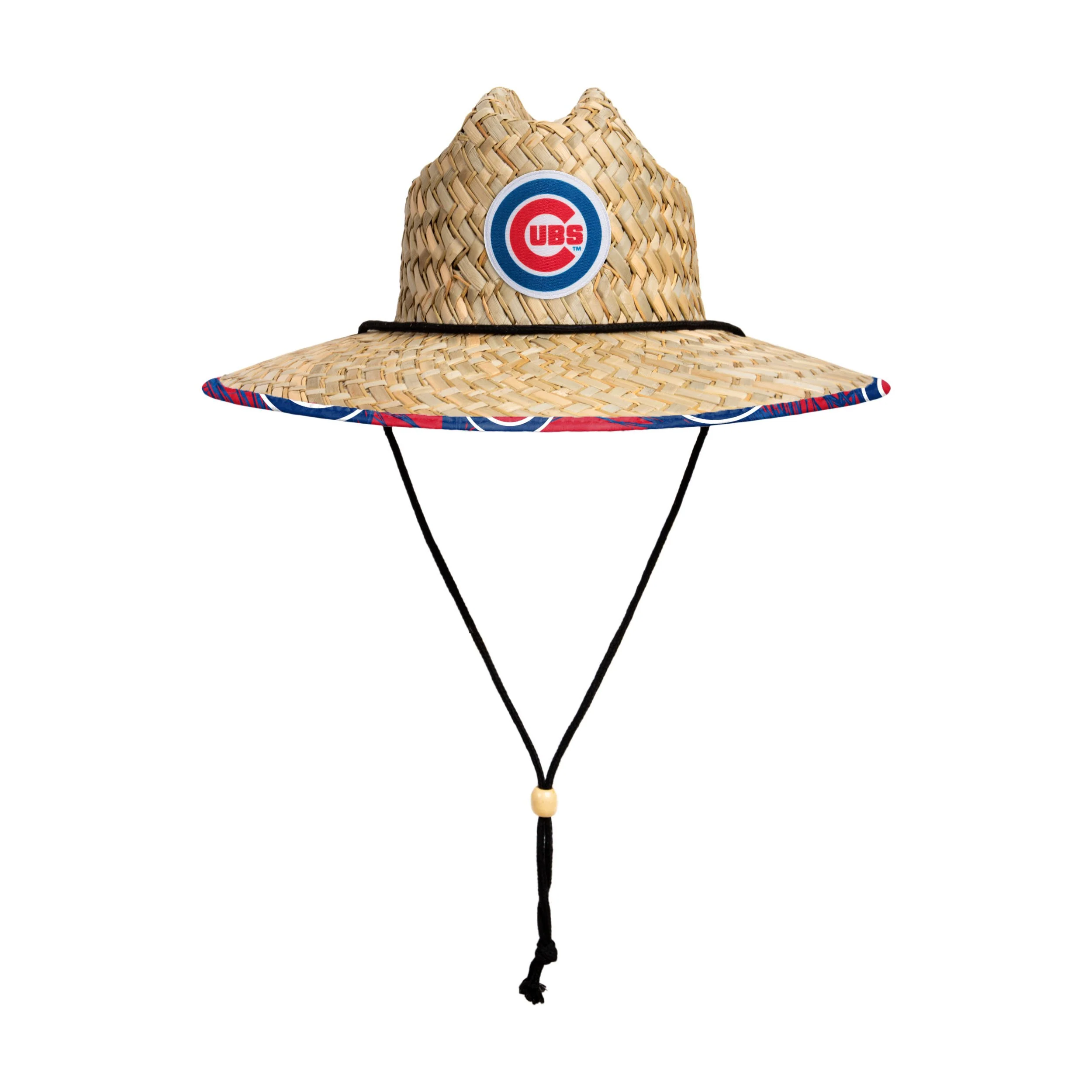 Chicago Cubs MLB Floral Straw Hat - Image 3