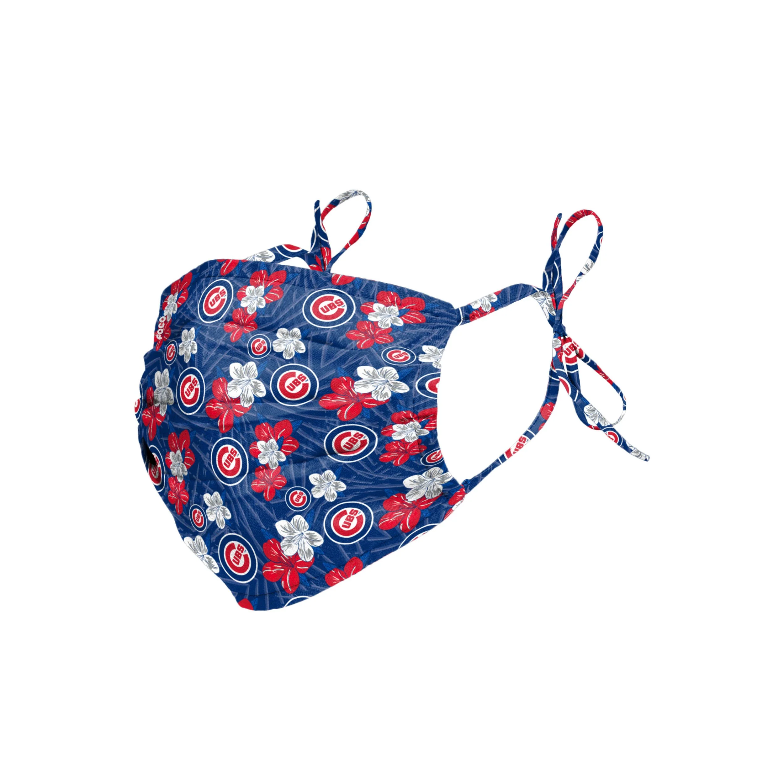 Chicago Cubs MLB Hibiscus Tie-Back Face Cover