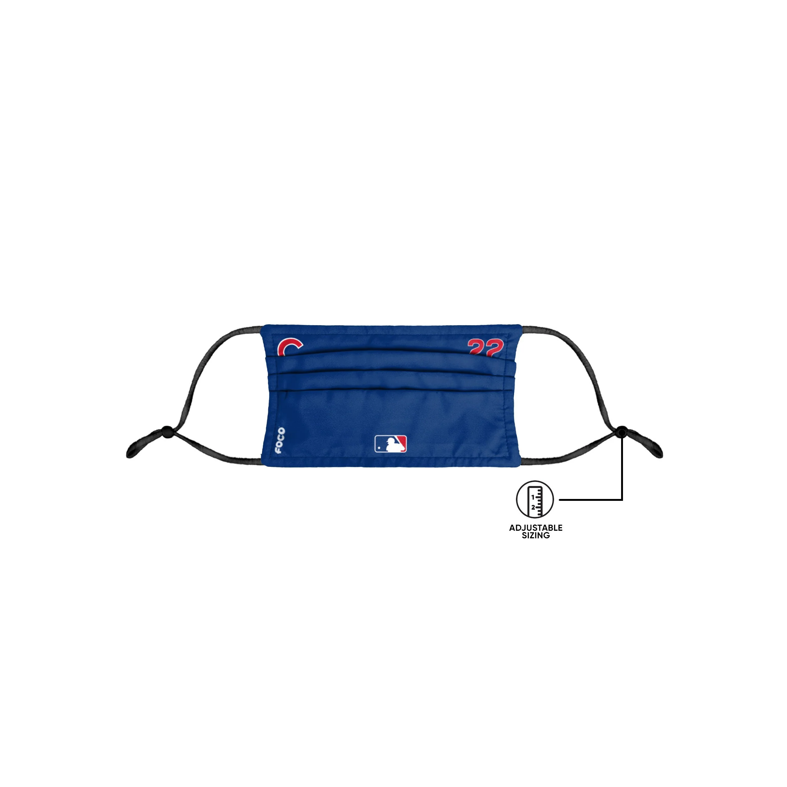 Chicago Cubs MLB Jason Heyward On-Field Gameday Adjustable Face Cover - Image 6