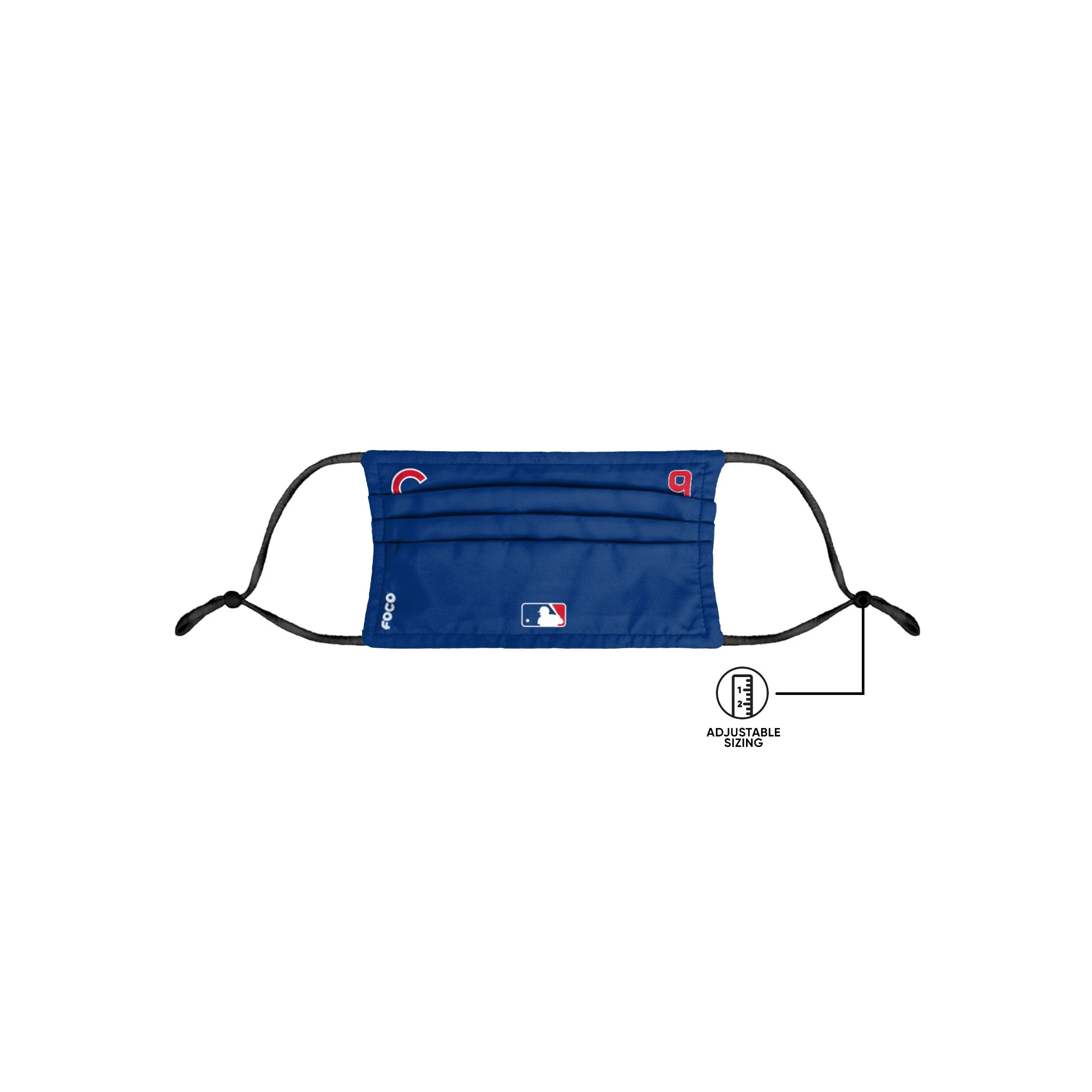 Chicago Cubs MLB Javier Baez On-Field Gameday Adjustable Face Cover - Image 6