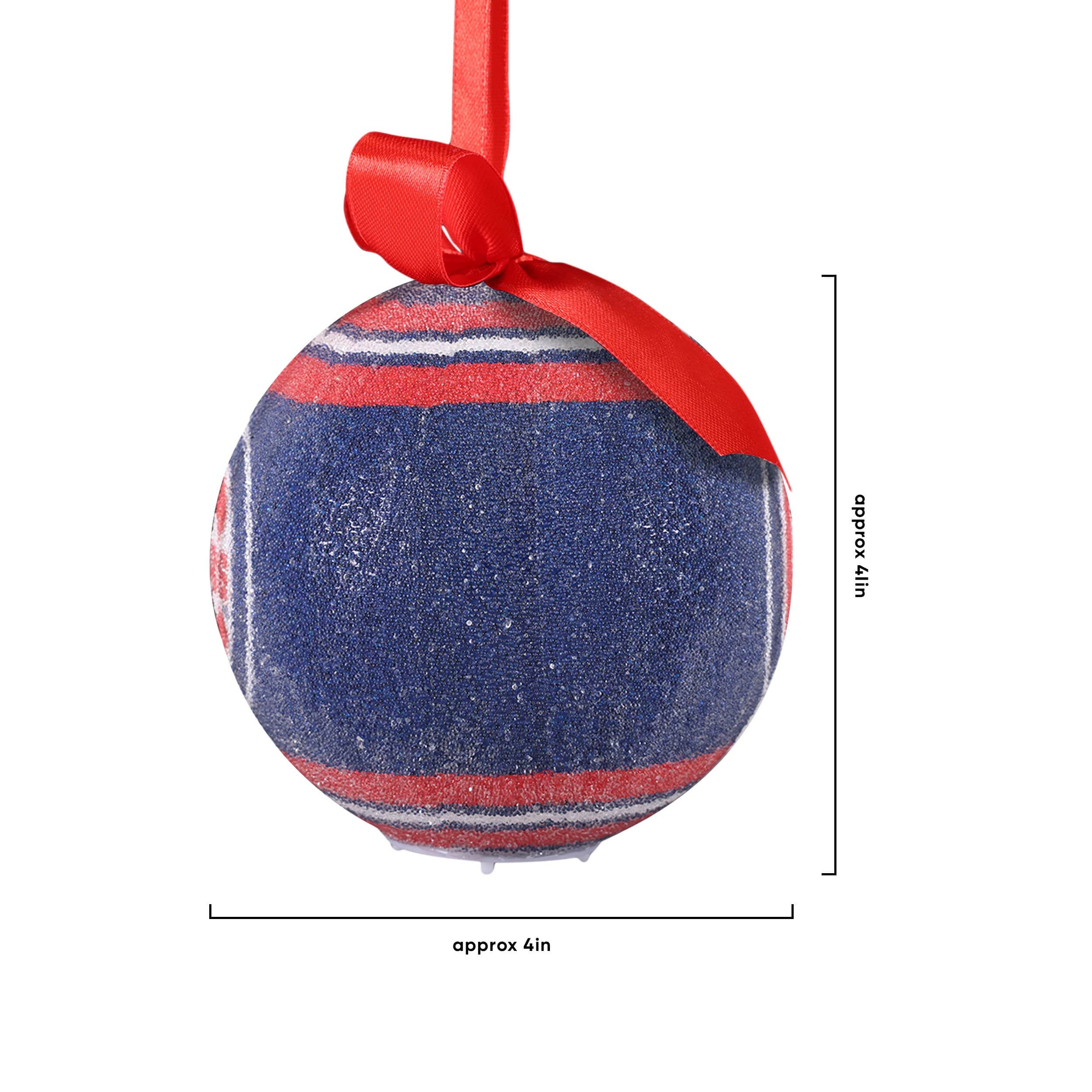 Chicago Cubs MLB LED Shatterproof Ball Ornament - Image 4