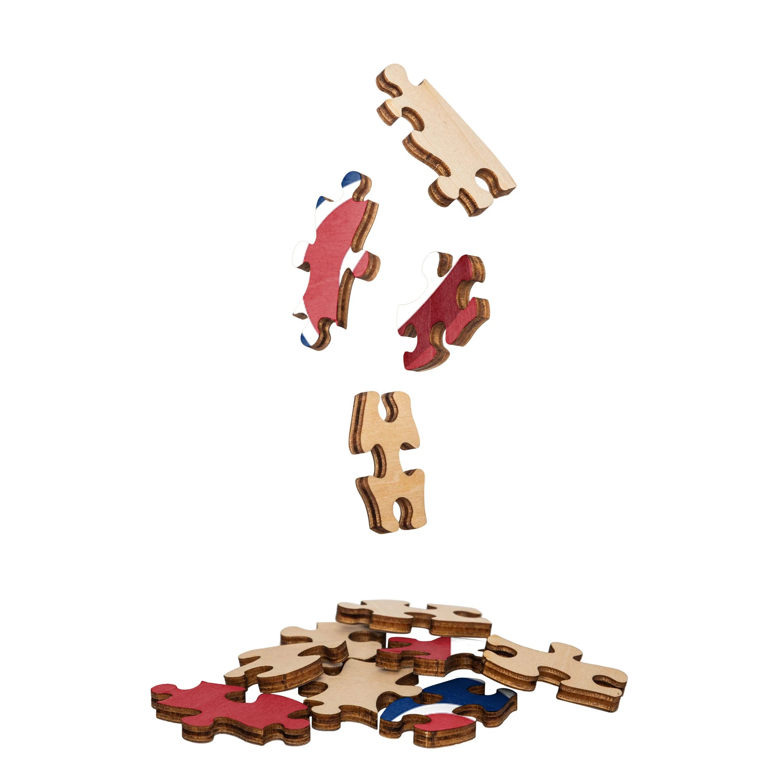 Chicago Cubs MLB Logo Wood Jigsaw Puzzle PZLZ - Image 2