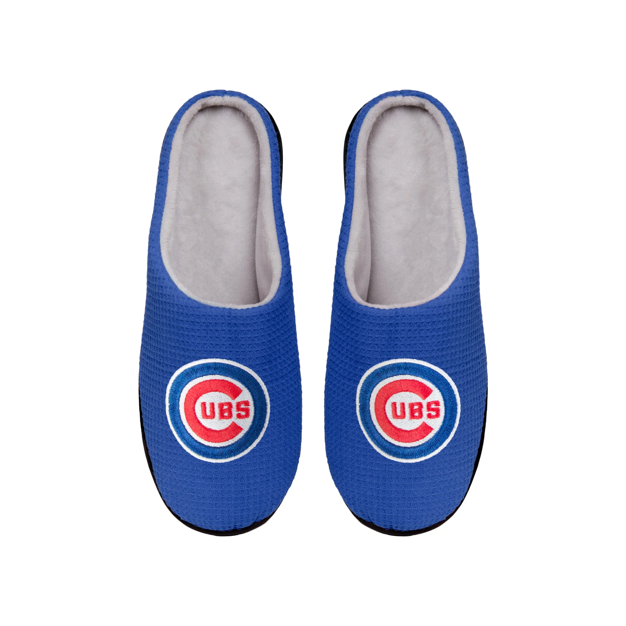 Chicago Cubs MLB Mens Memory Foam Slide Slippers - Image 2
