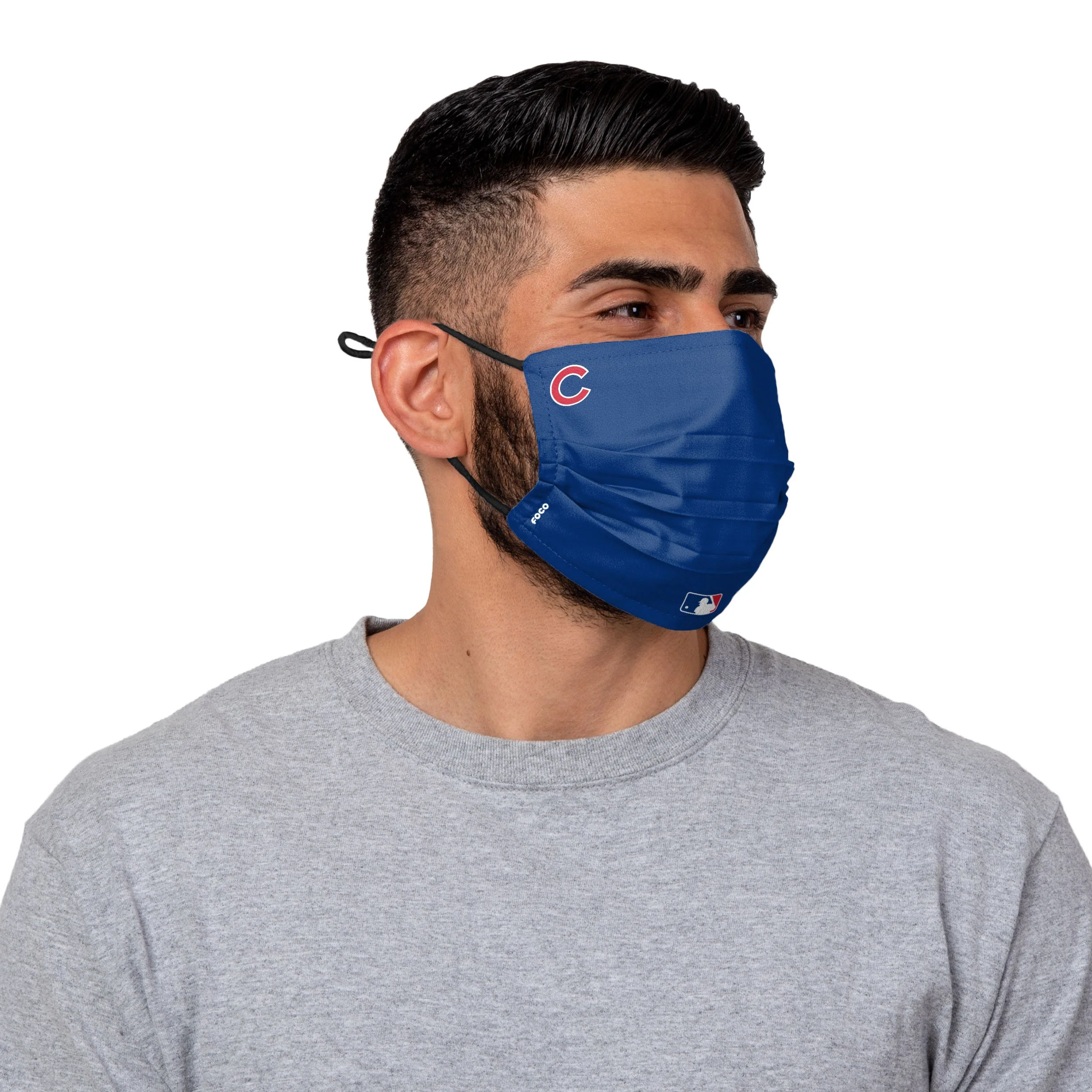 Chicago Cubs MLB On-Field Gameday Adjustable Face Cover - Image 2
