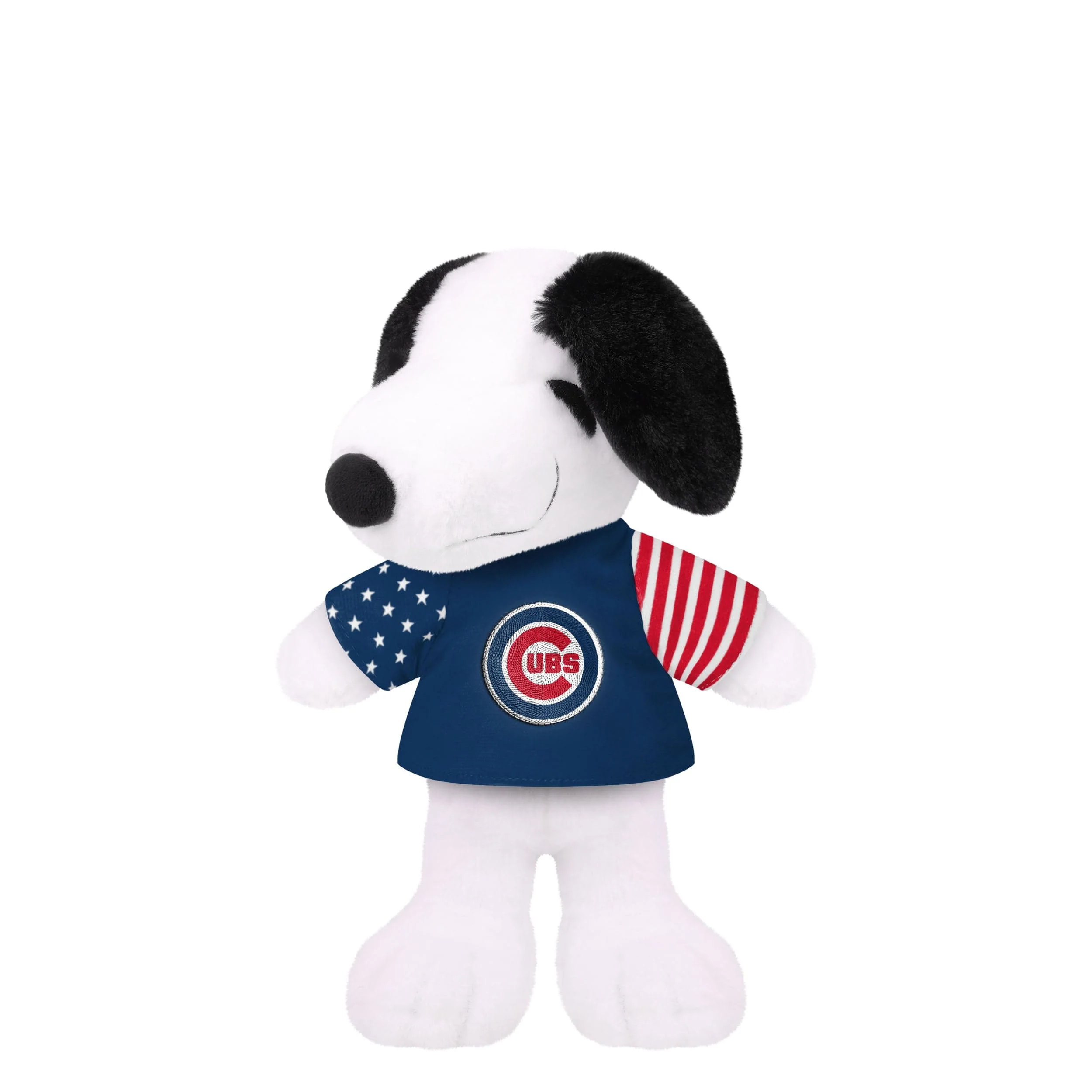Chicago Cubs MLB USA Flag Snoopy Peanuts Team Jersey Plush