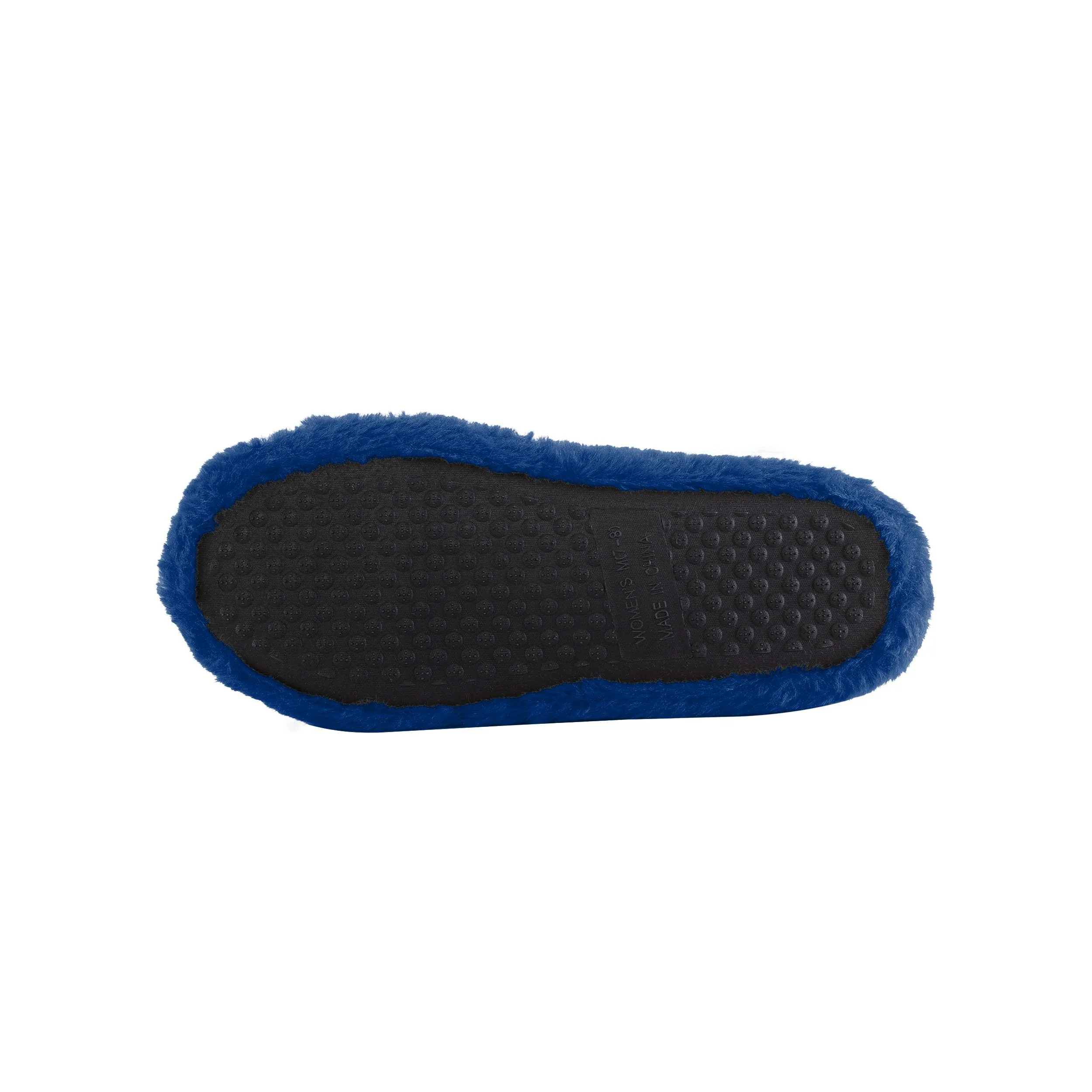 Chicago Cubs MLB Womens Heel Strap Wordmark Fur Slide - Image 5