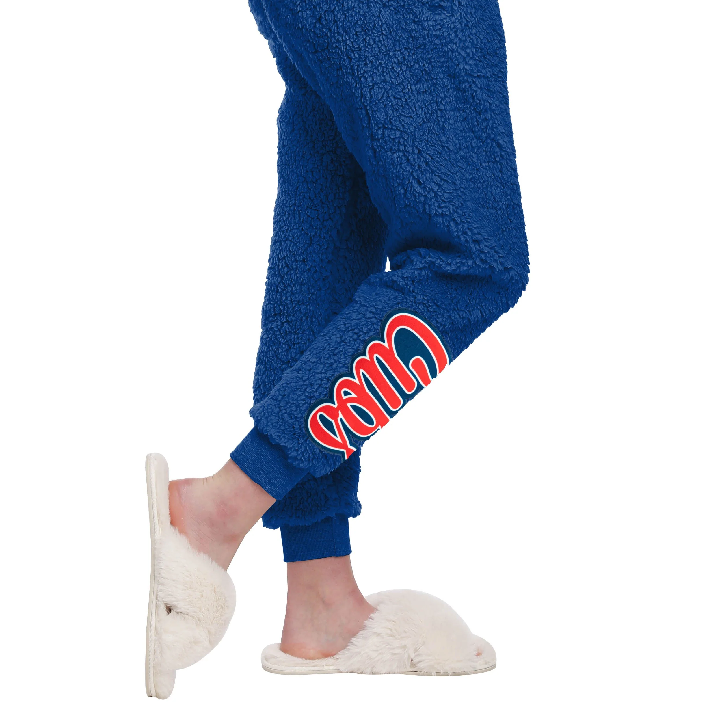 Chicago Cubs MLB Womens Sherpa Lounge Set - Image 5