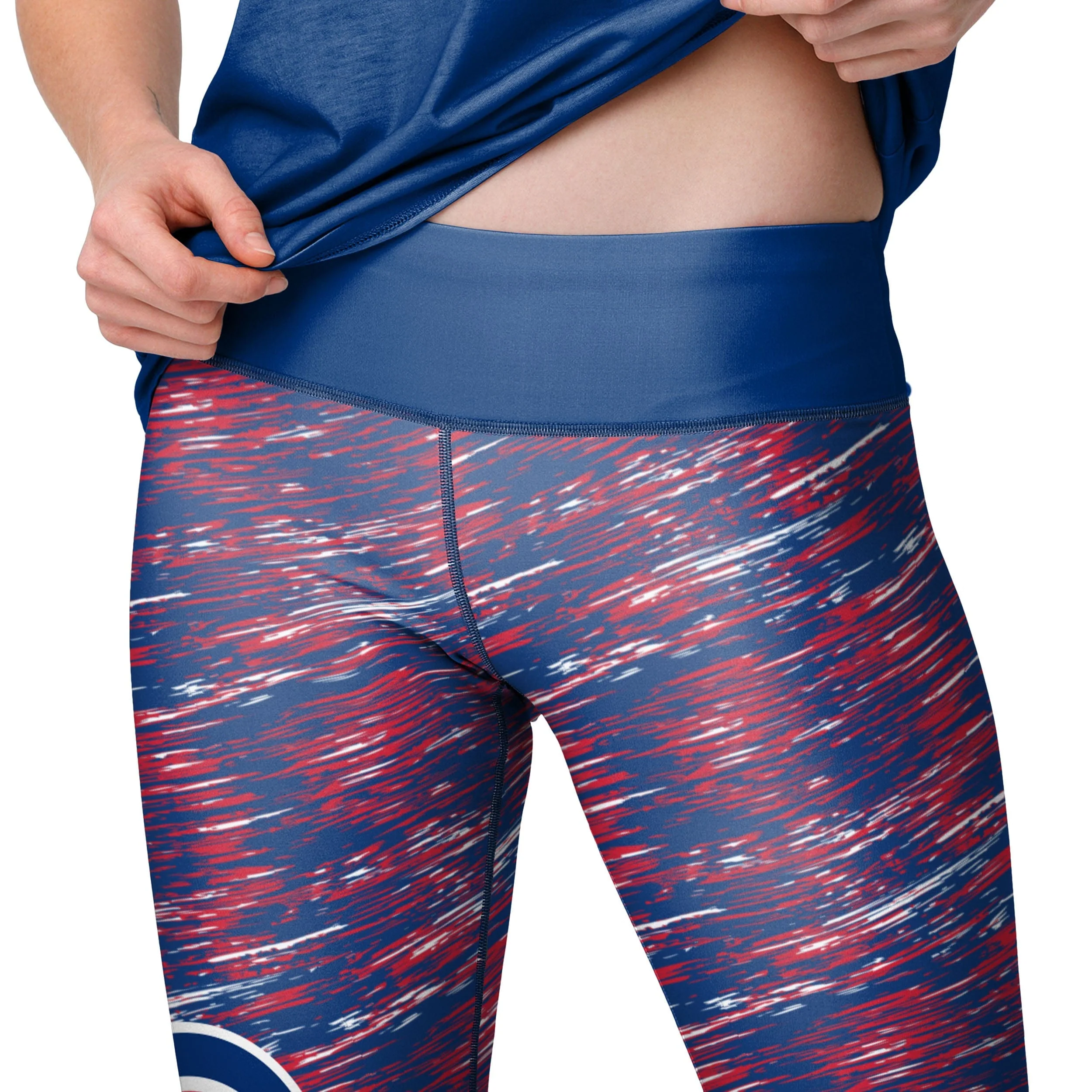 Chicago Cubs MLB Womens Static Rain Leggings - Image 3