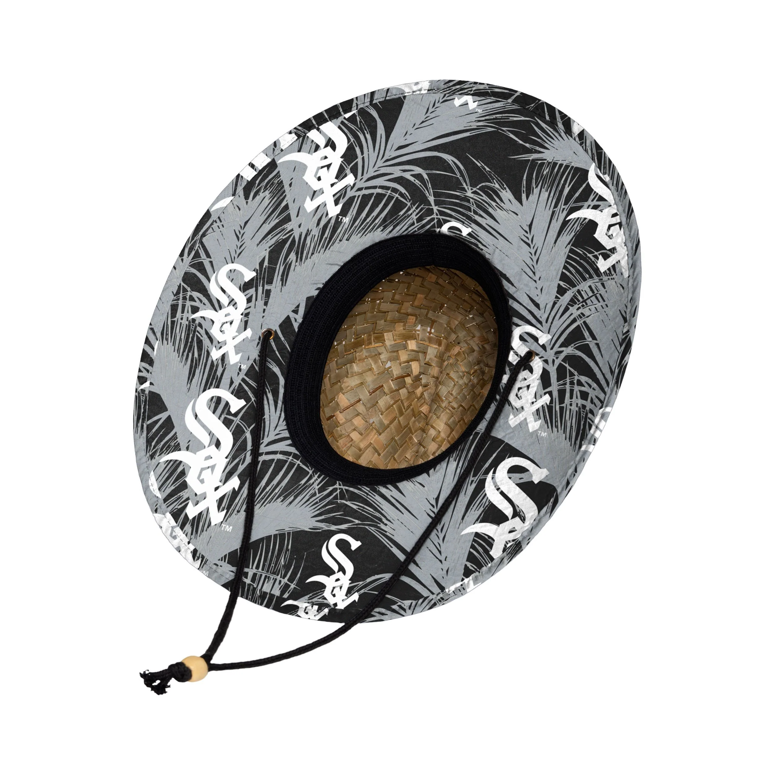 Chicago White Sox MLB Floral Straw Hat - Image 2