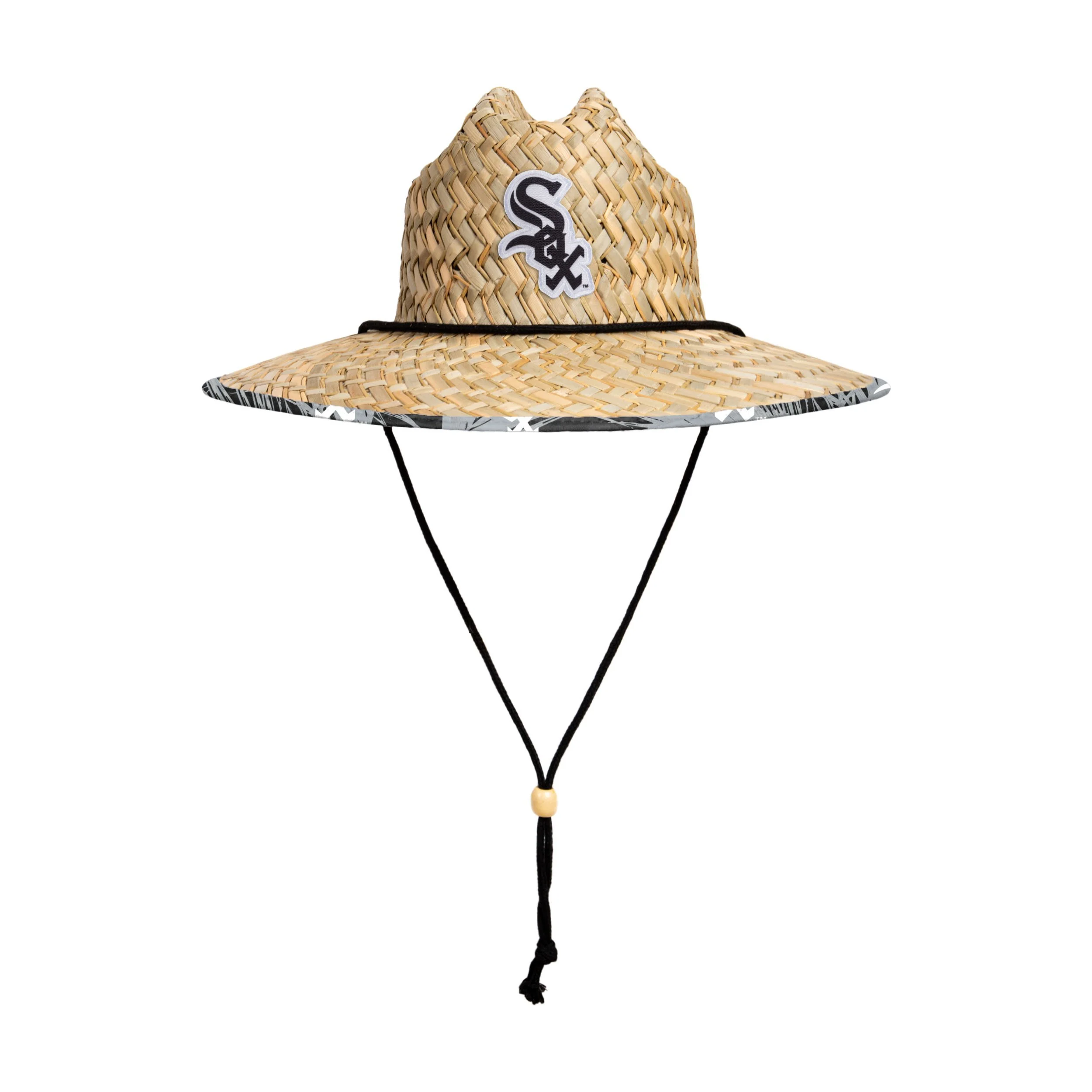 Chicago White Sox MLB Floral Straw Hat - Image 3
