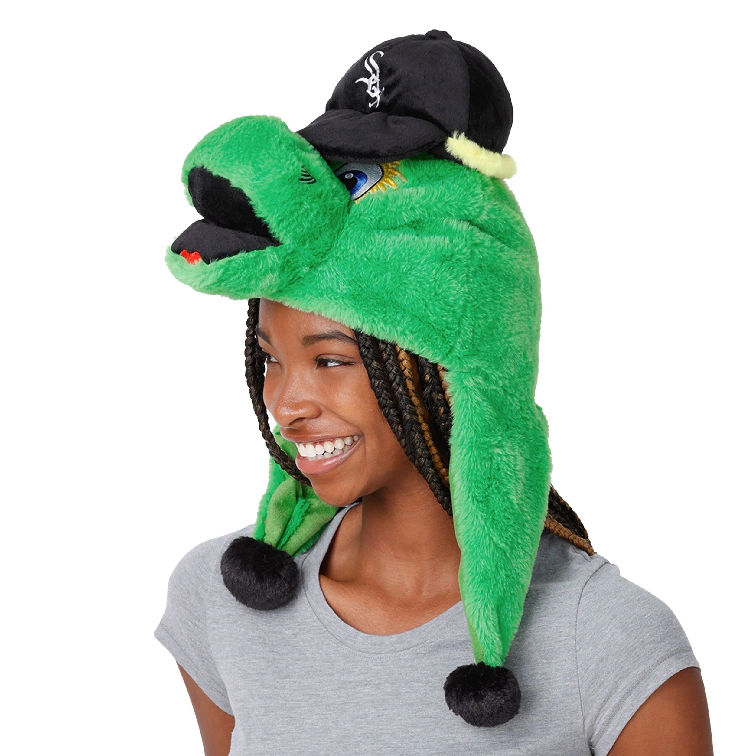 Chicago White Sox MLB Southpaw Mascot Plush Hat - Image 3