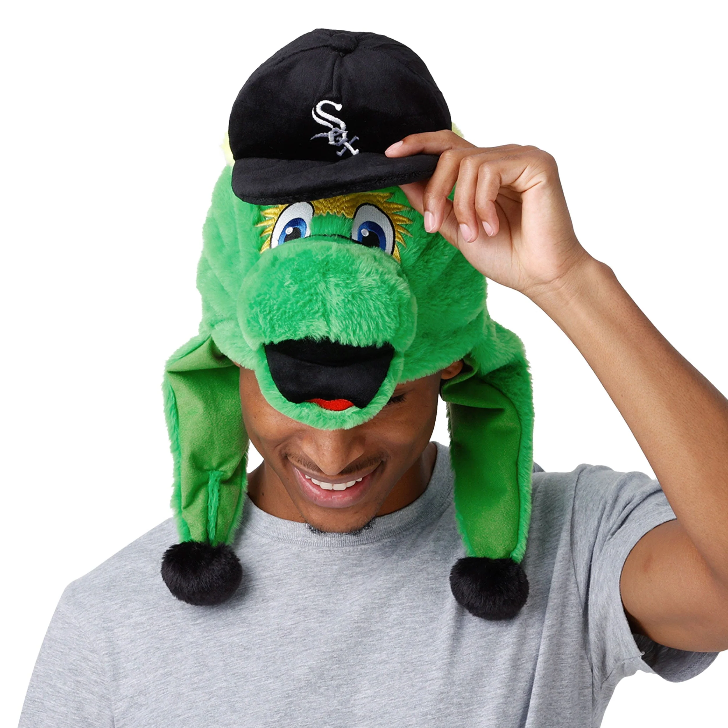Chicago White Sox MLB Southpaw Mascot Plush Hat - Image 4